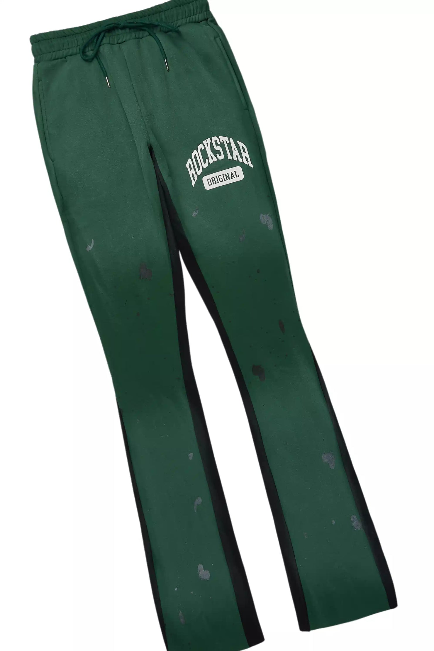 Rainer Green T-Shirt/Stacked Flare Track Set