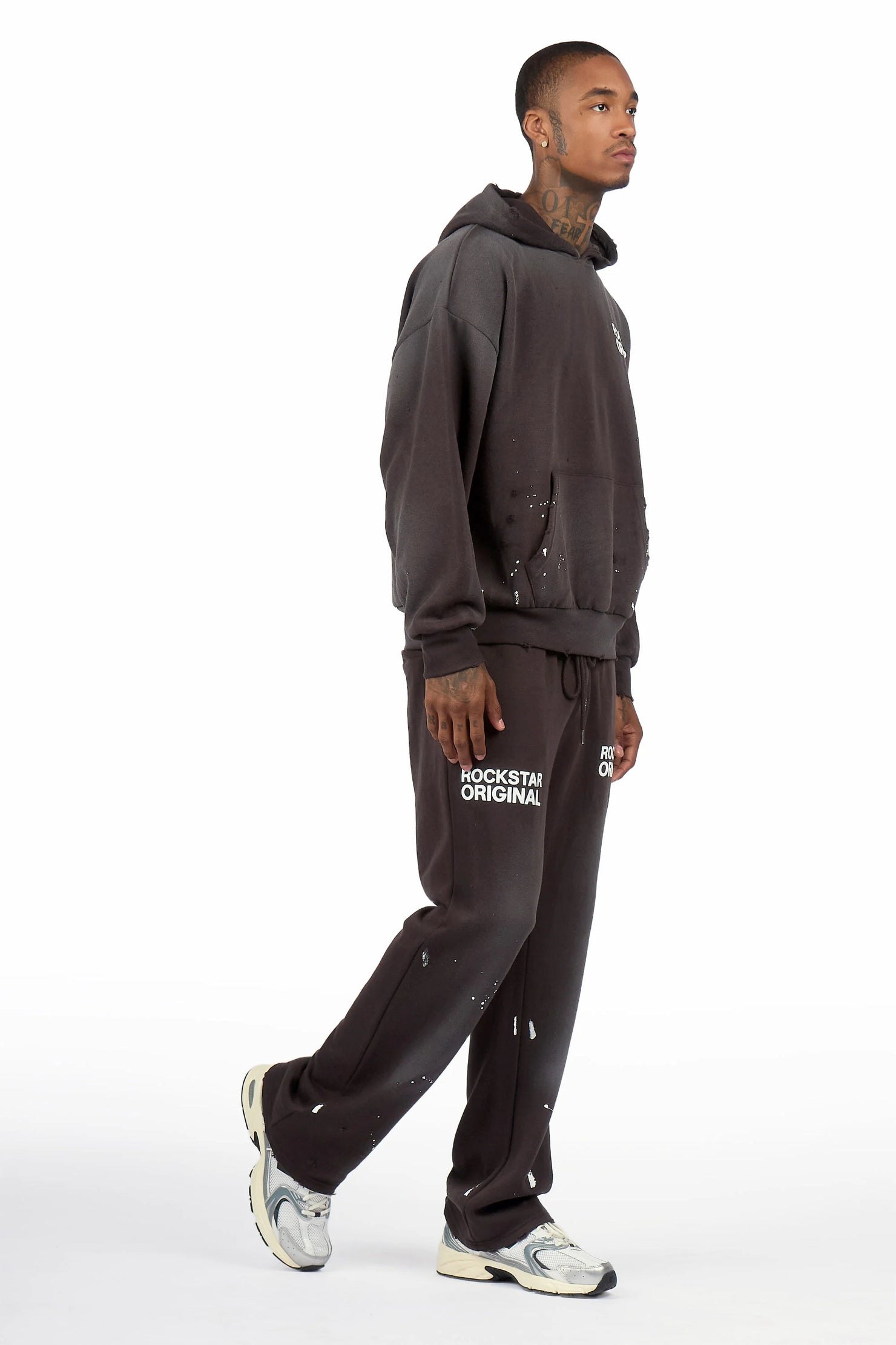 Reign Iron Hoodie/Stacked Flare Track Set