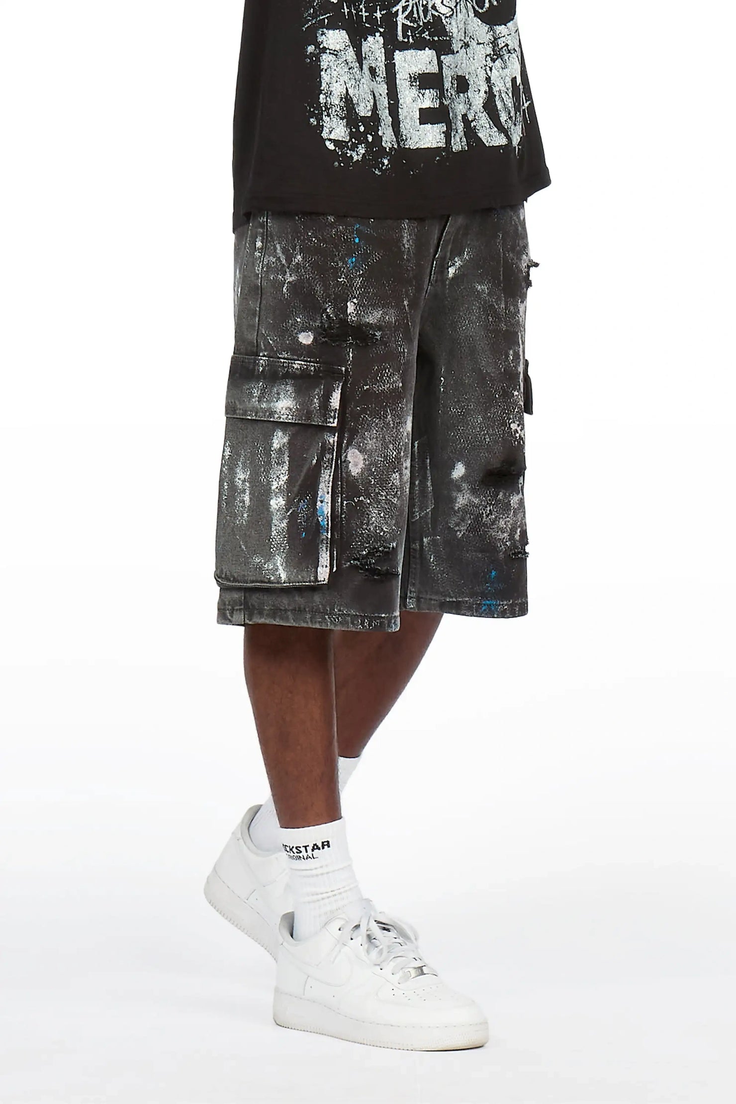 Fonte Black Denim Jort