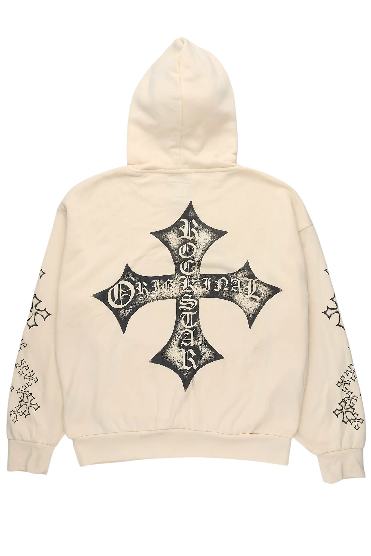 Marzion Sand/Black Hoodie