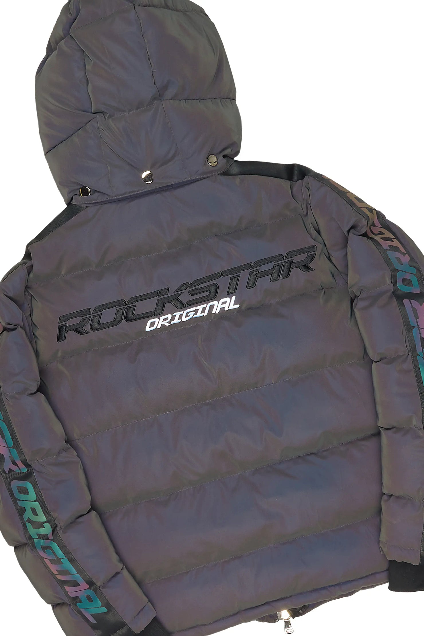 Magic Puffer & Florence Black Stacked Flare Jean Bundle