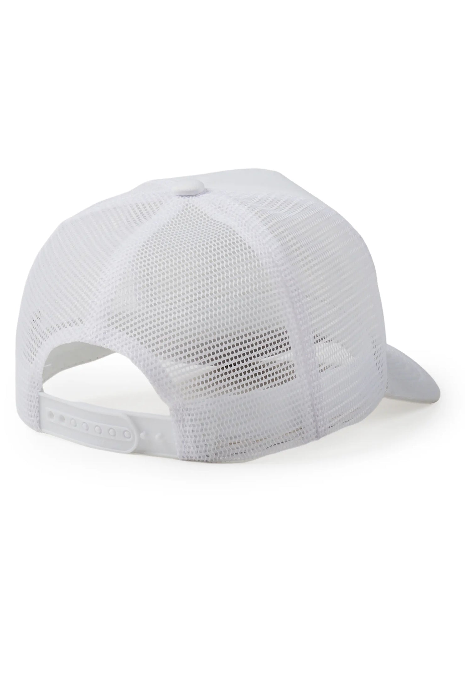 Rockband Logo Trucker Hat- White