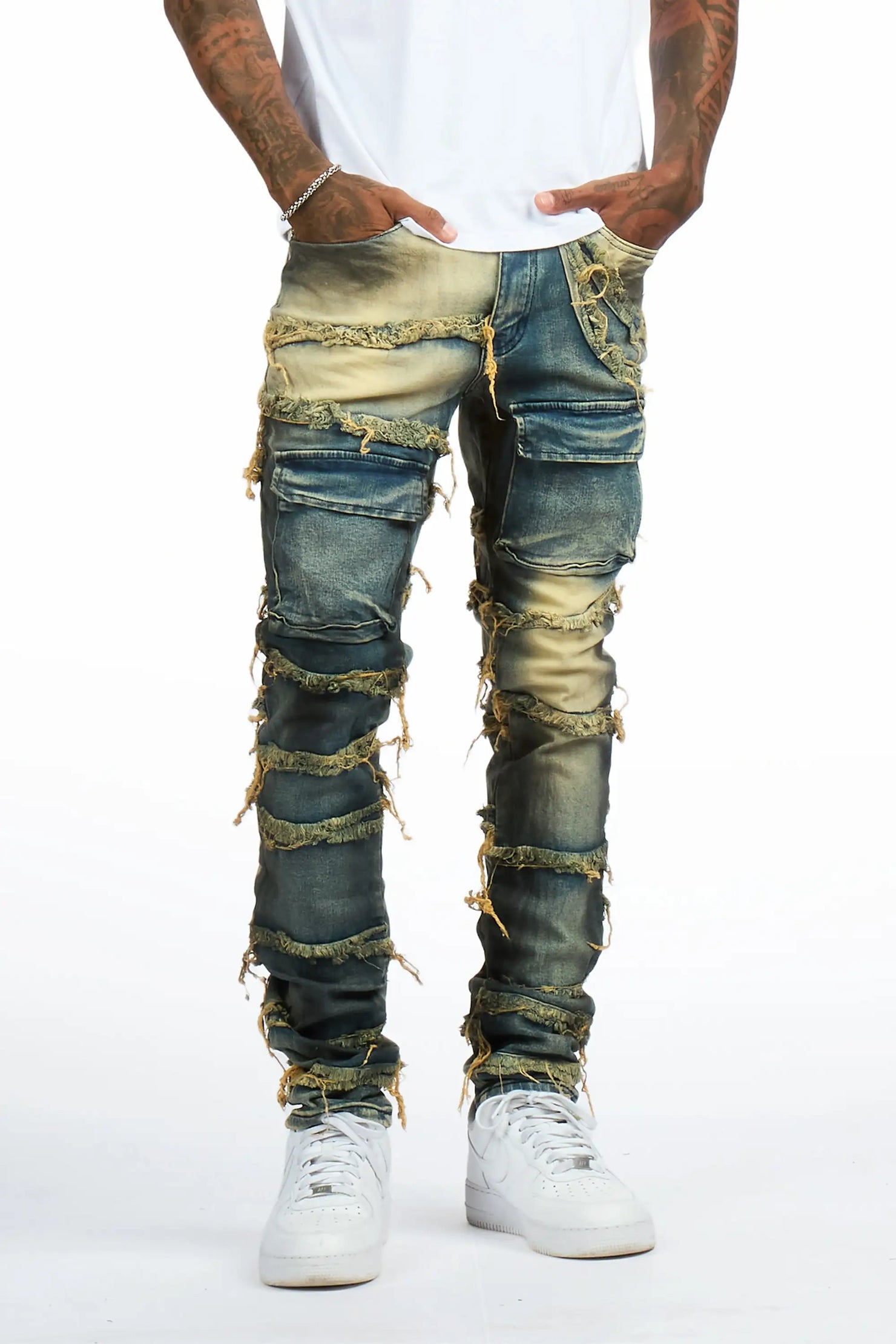 Vasco Dark Blue Skinny Fit Jean