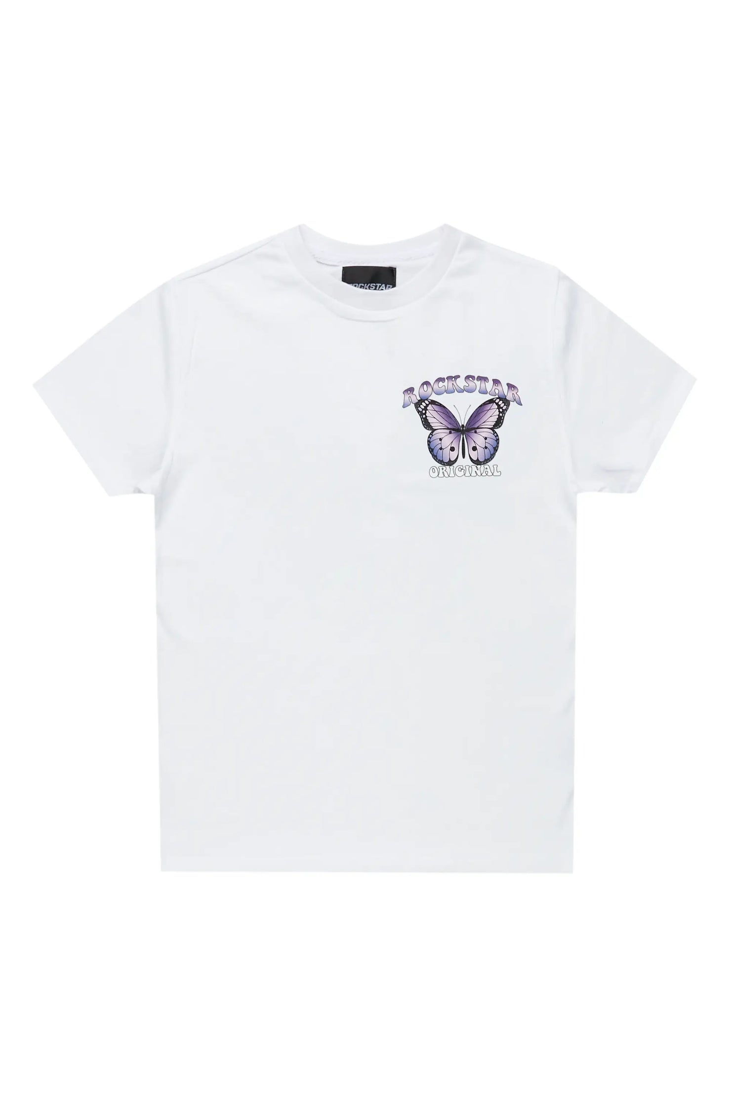 Girls Eleanor White Graphic T-Shirt