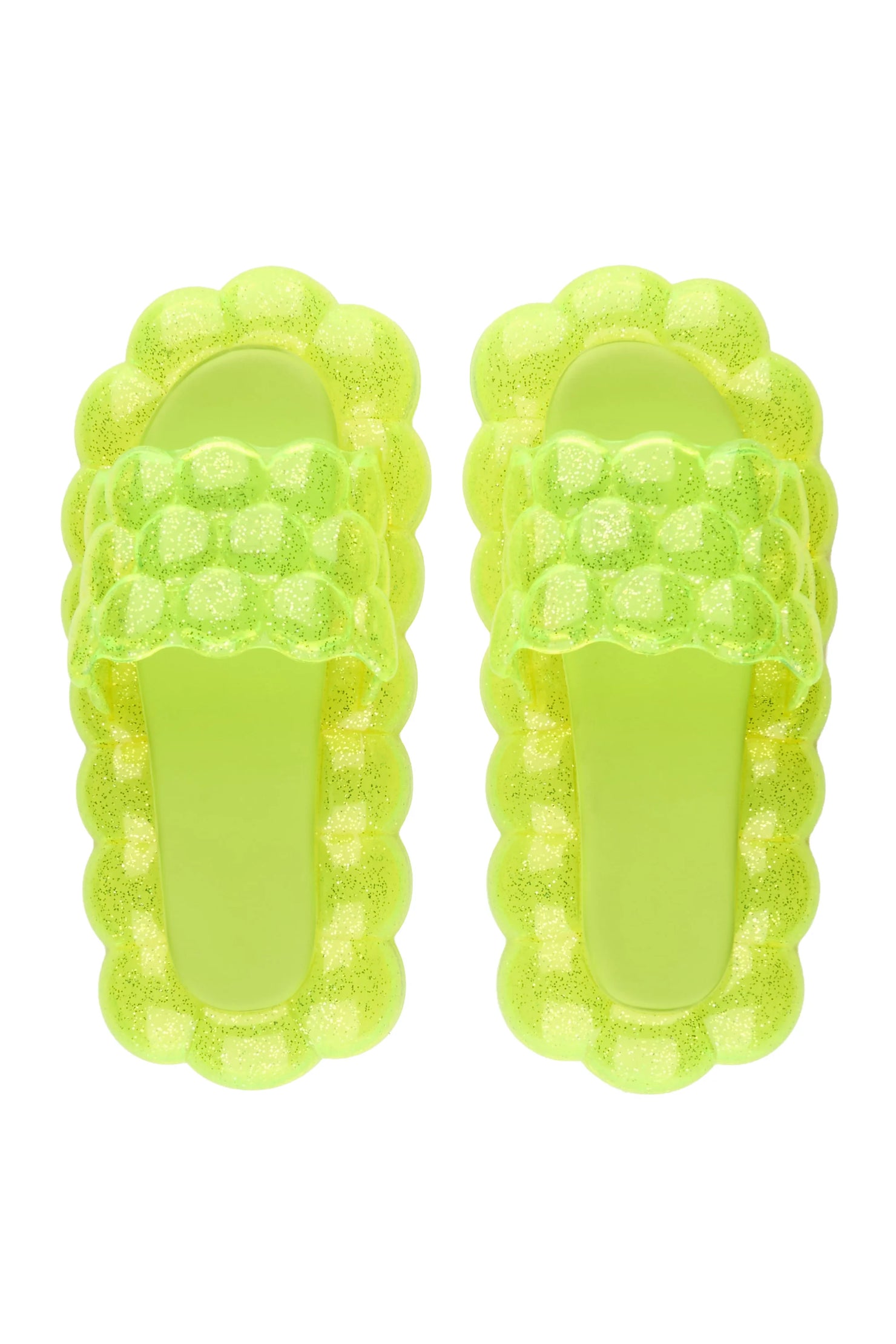 Langie Lime Bubble Slides