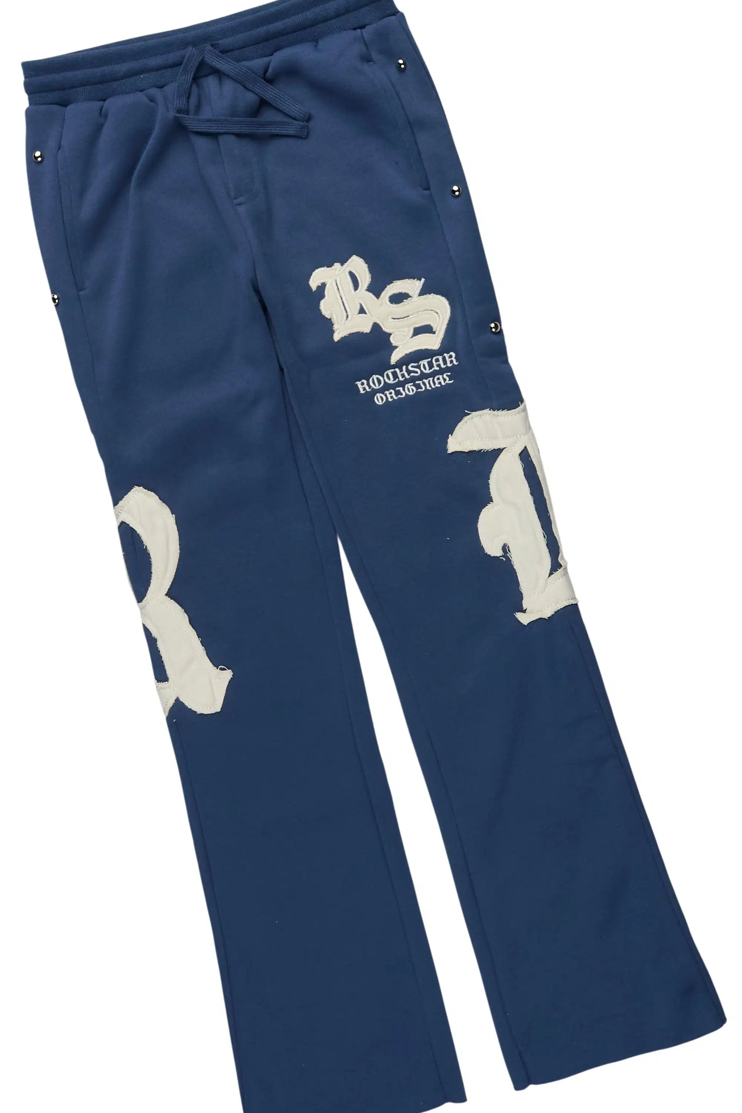 Boys Shire Navy/White Stacked Track Set