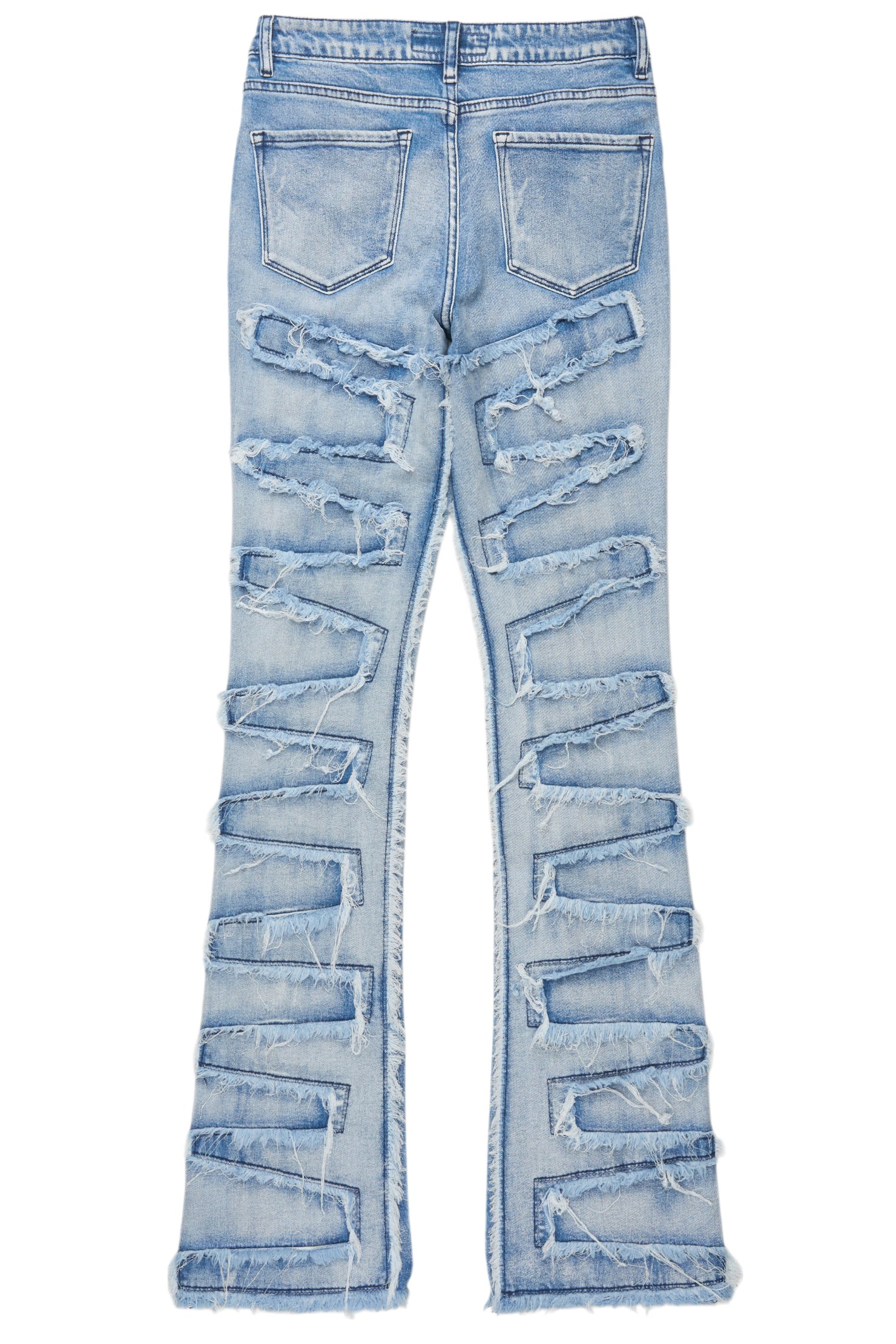 Raeshell Med. Wash Painted Stacked Jean