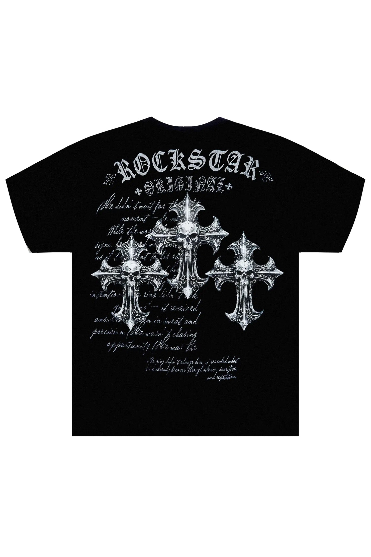 Bowman Black Oversized Graphic T-Shirt