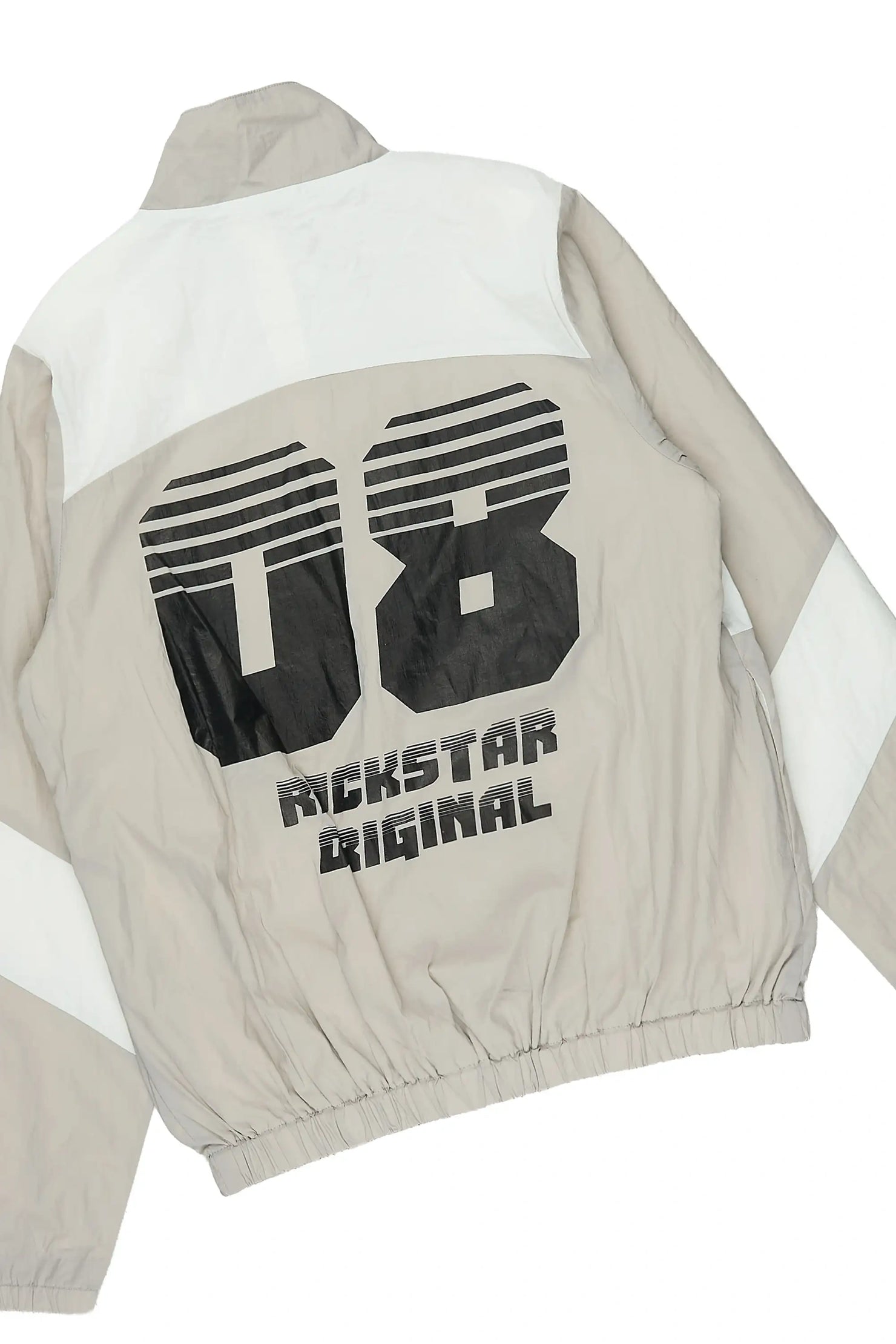 Boys Wayra Grey Windbreaker Jacket Track Set