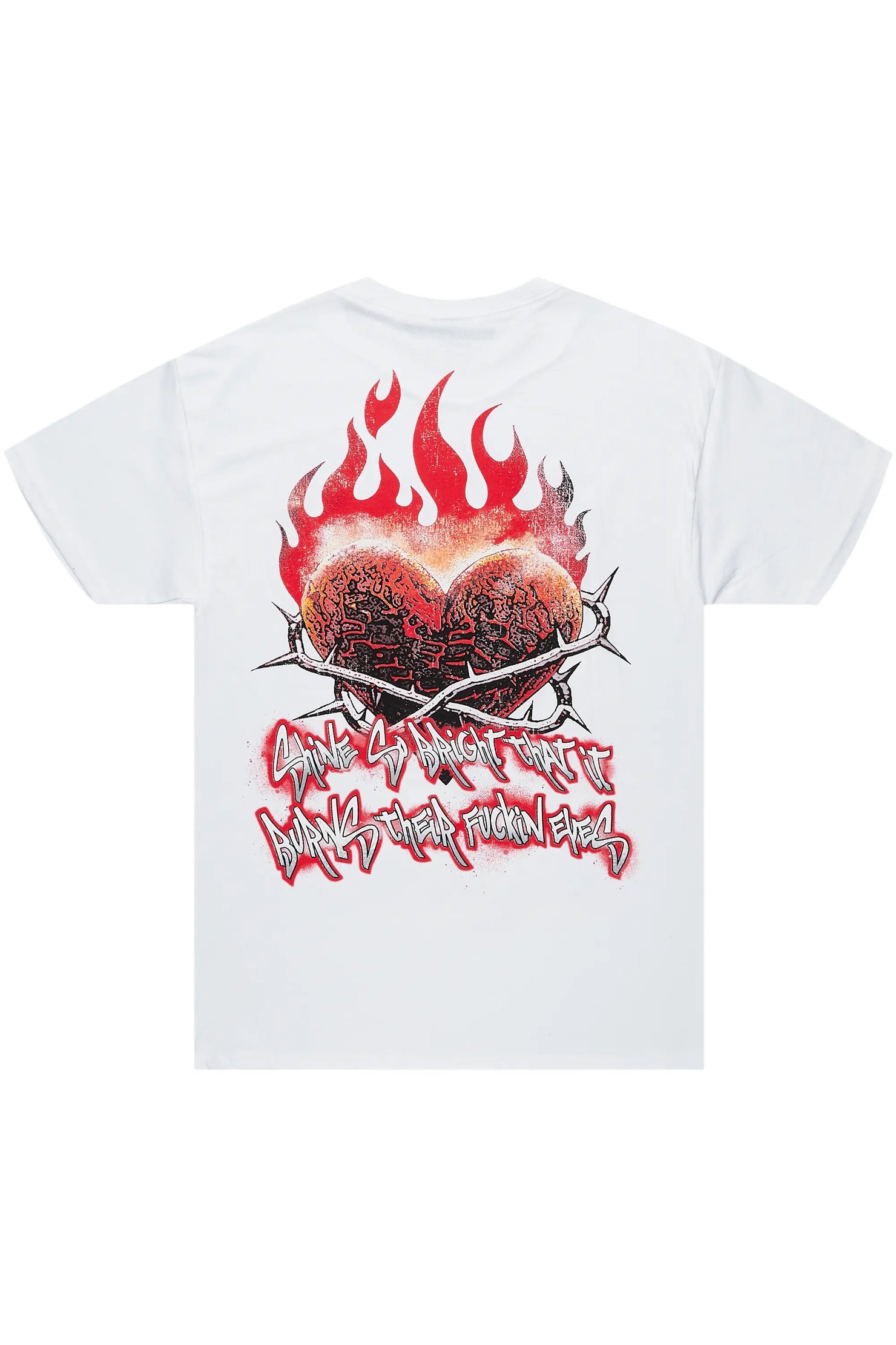 Euclid White Graphic T-Shirt