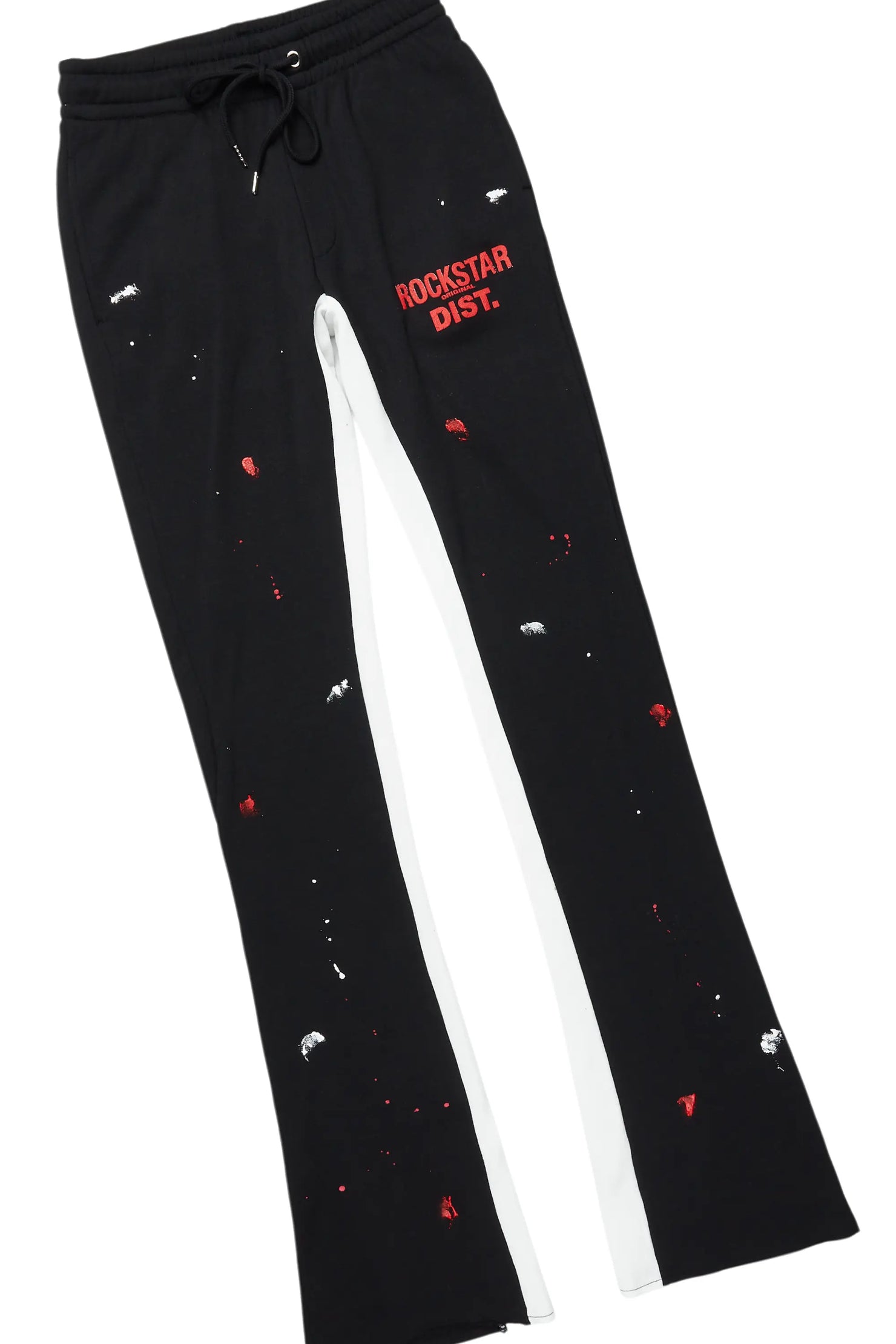 Scottie Black/Red Long Sleeve T-Shirt/Baggy Pant Set