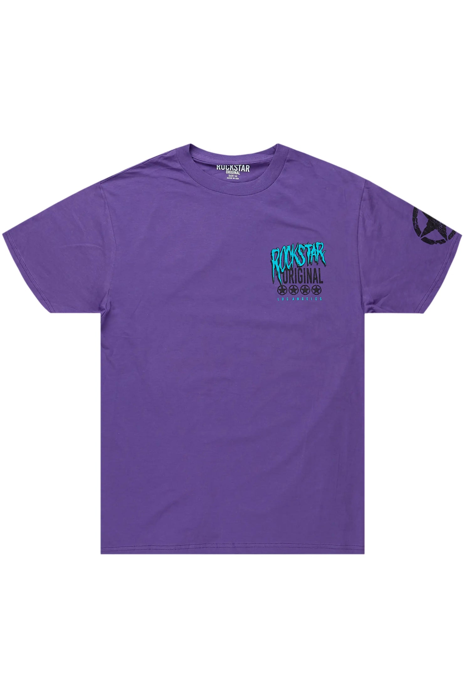 Wizzurd Purple Graphic T-Shirt