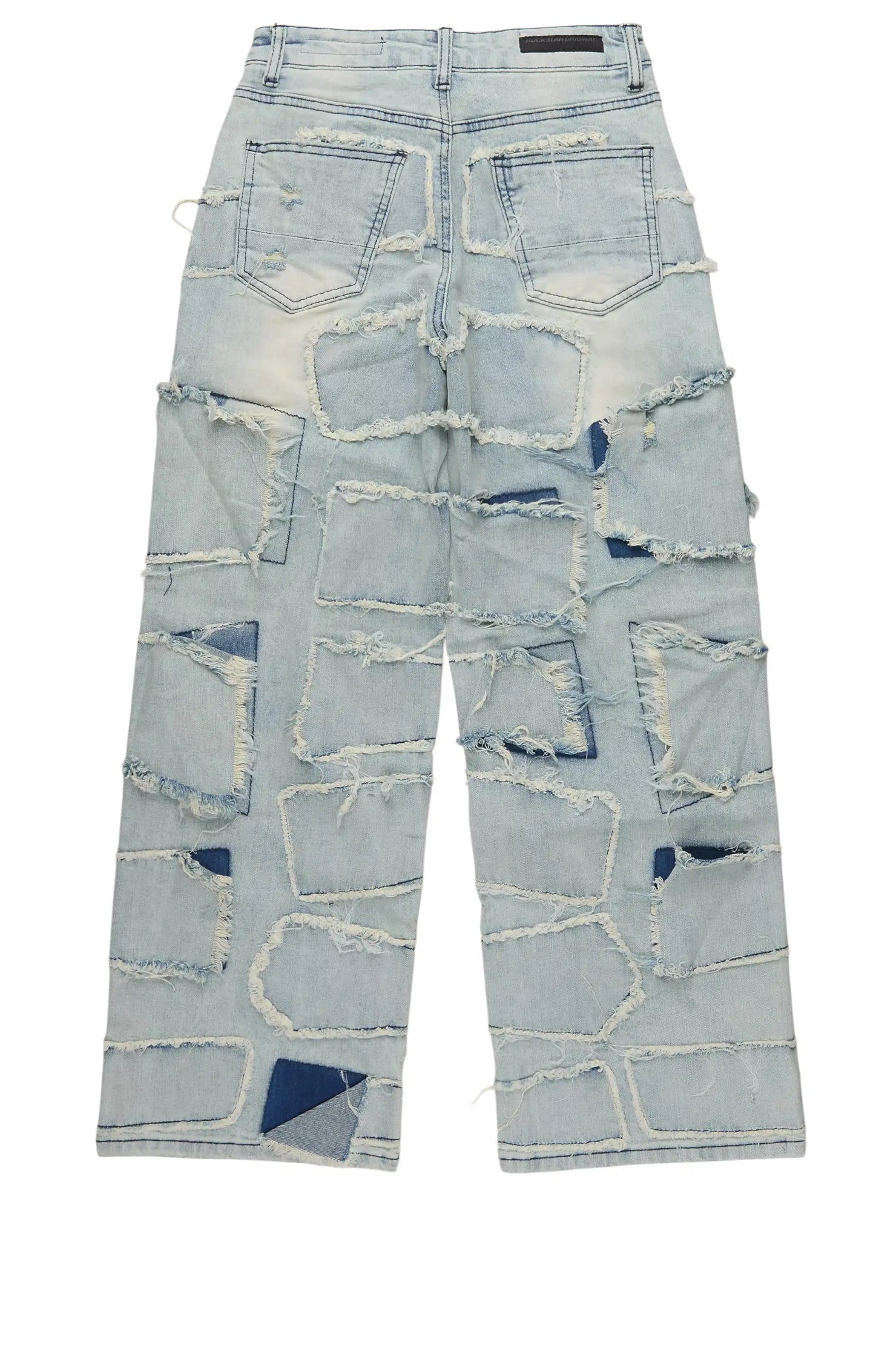 Boys Jacomus Blue Baggy Fit Jean