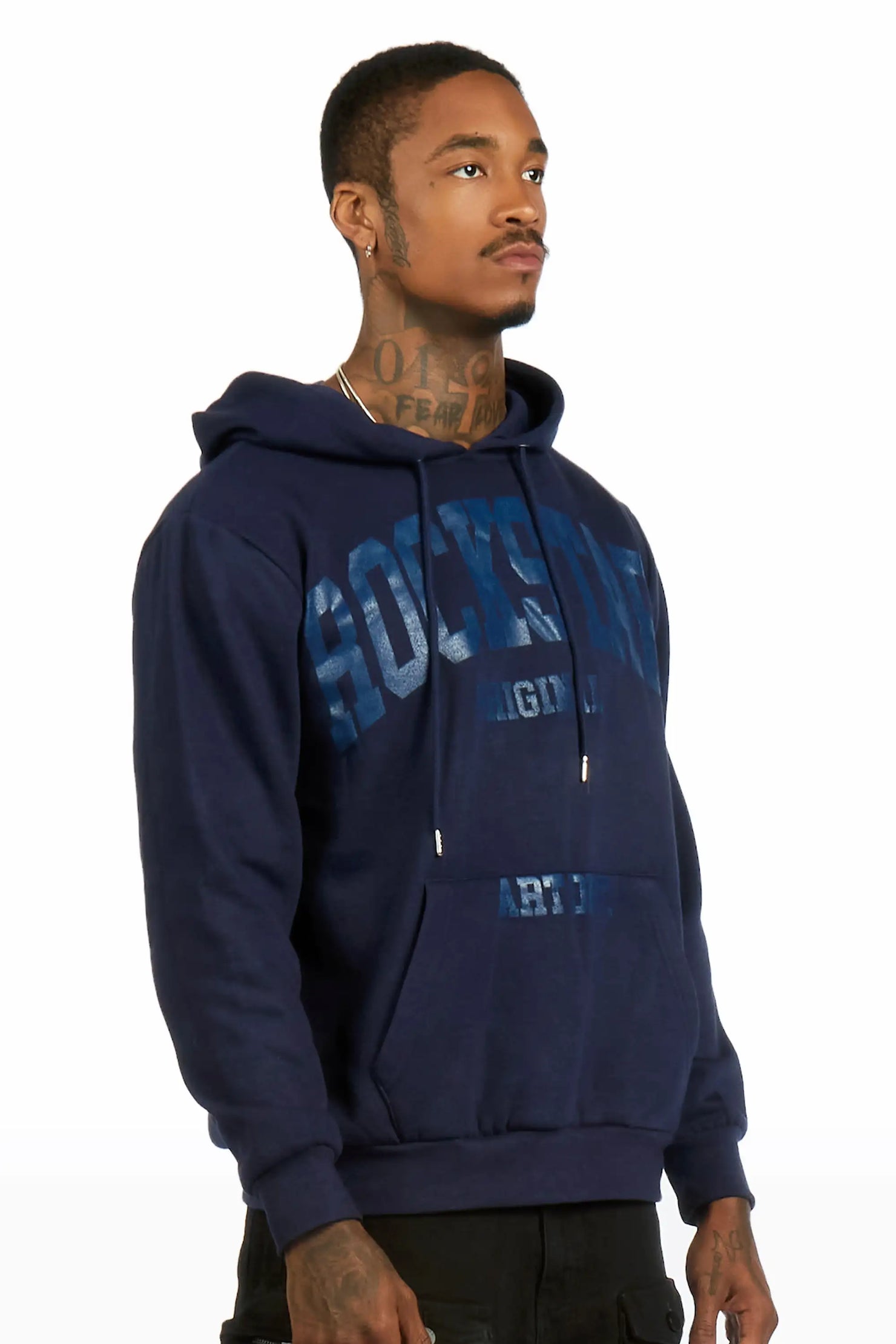 Nelly 3.0 Navy Graphic Hoodie
