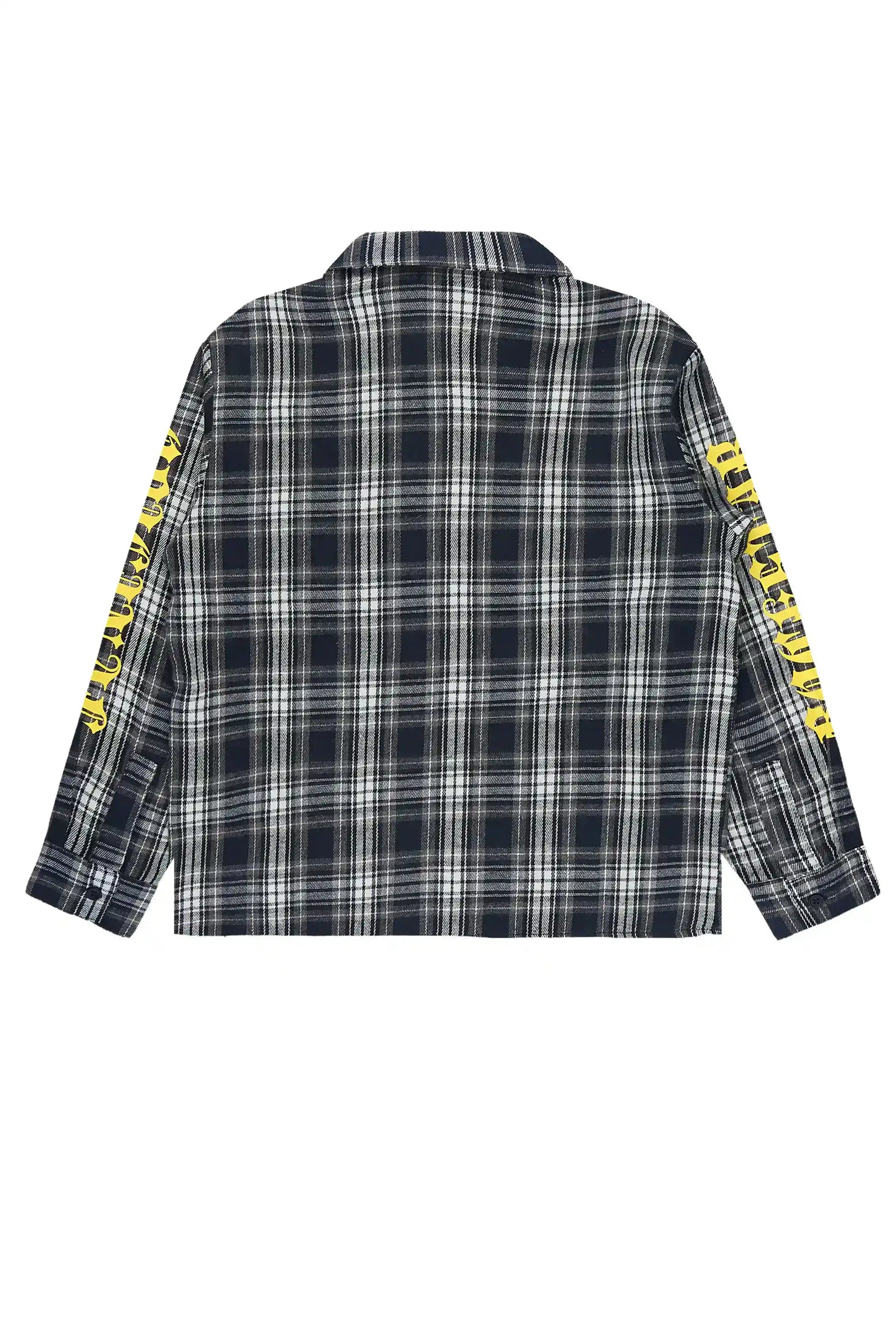 Boys Helder Navy Flannel Shirt