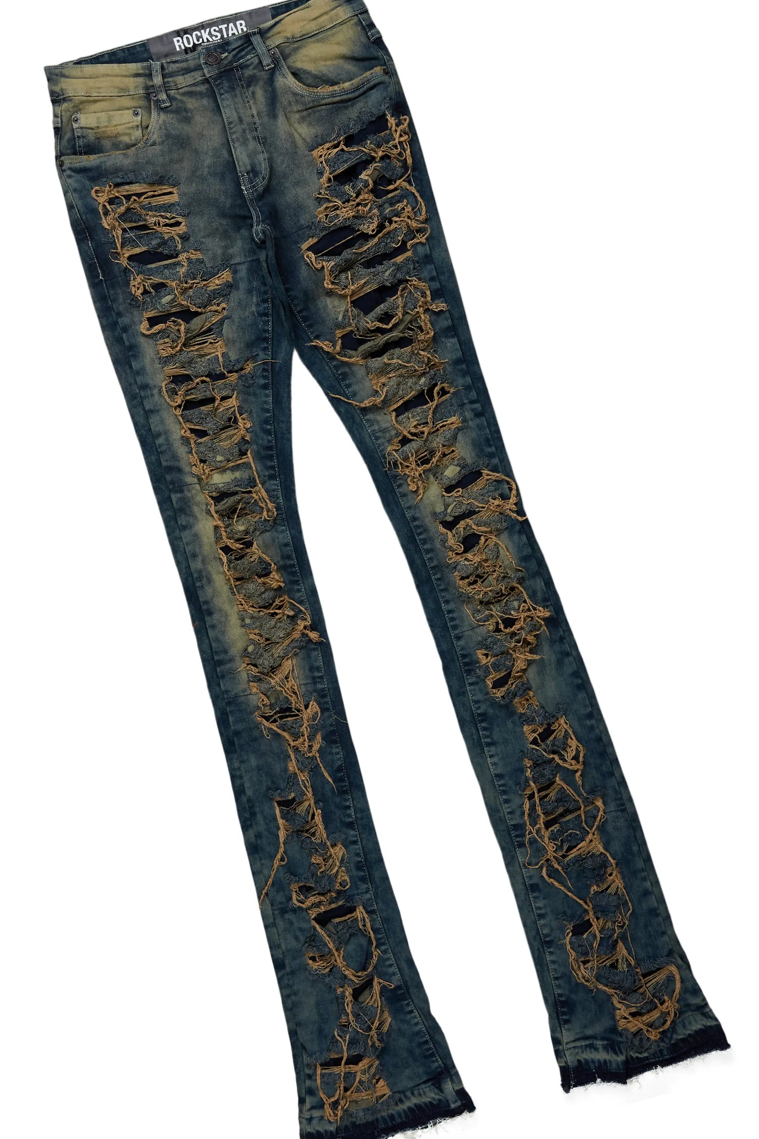 Cargan Black T-Shirt Stacked Flare Jean Bundle