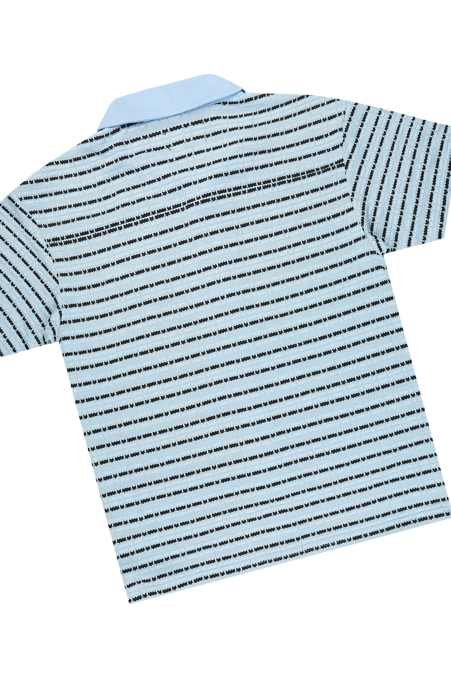 Jacobson Blue Button Down Shirt/Short Set