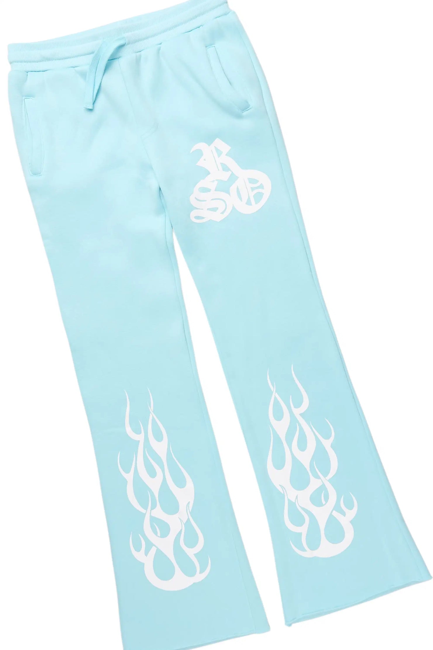 Girls Anisha Light Blue Stacked Track Set