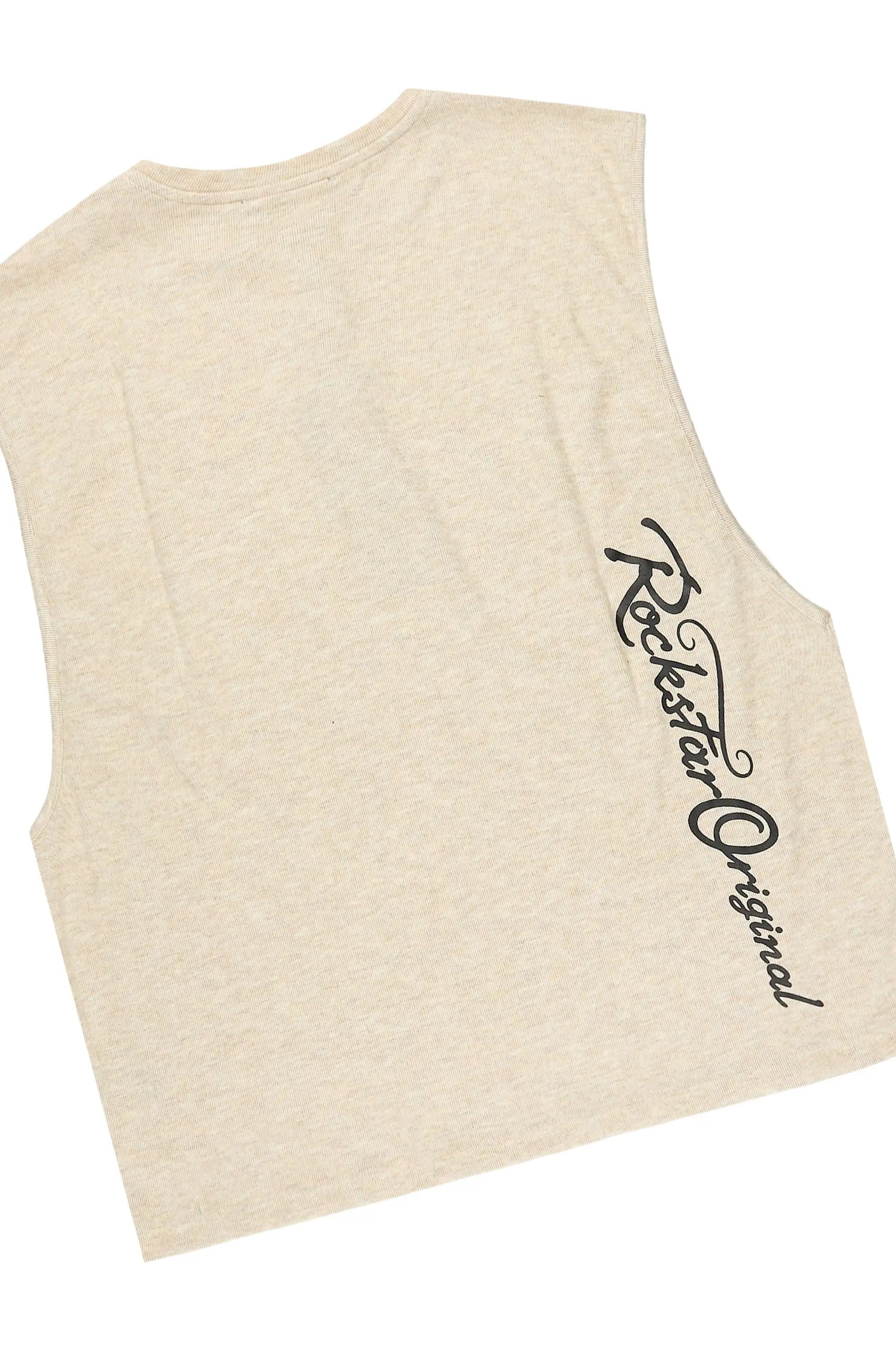 Levinson Beige Muscle Tee/Short Set