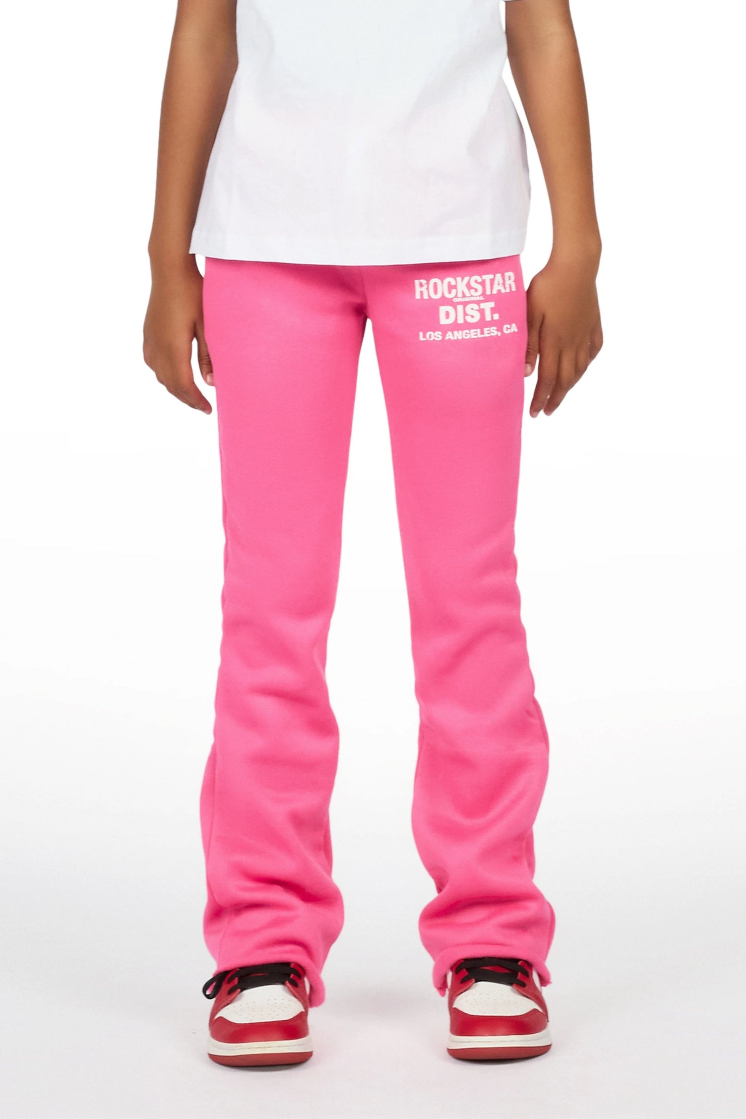 Girls Dalasia 2.0 Pink Track Pant