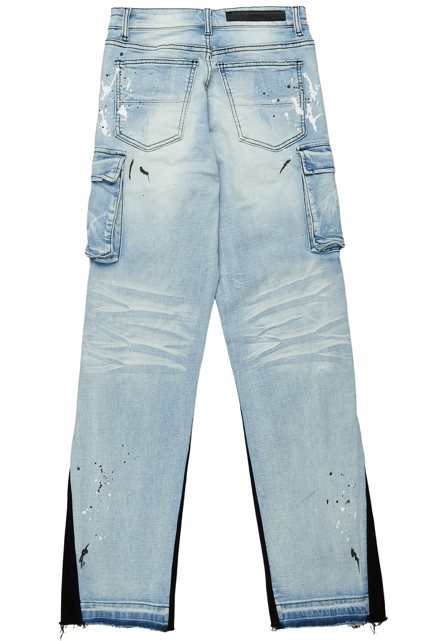 Dubaku Blue Baggy Fit Jean
