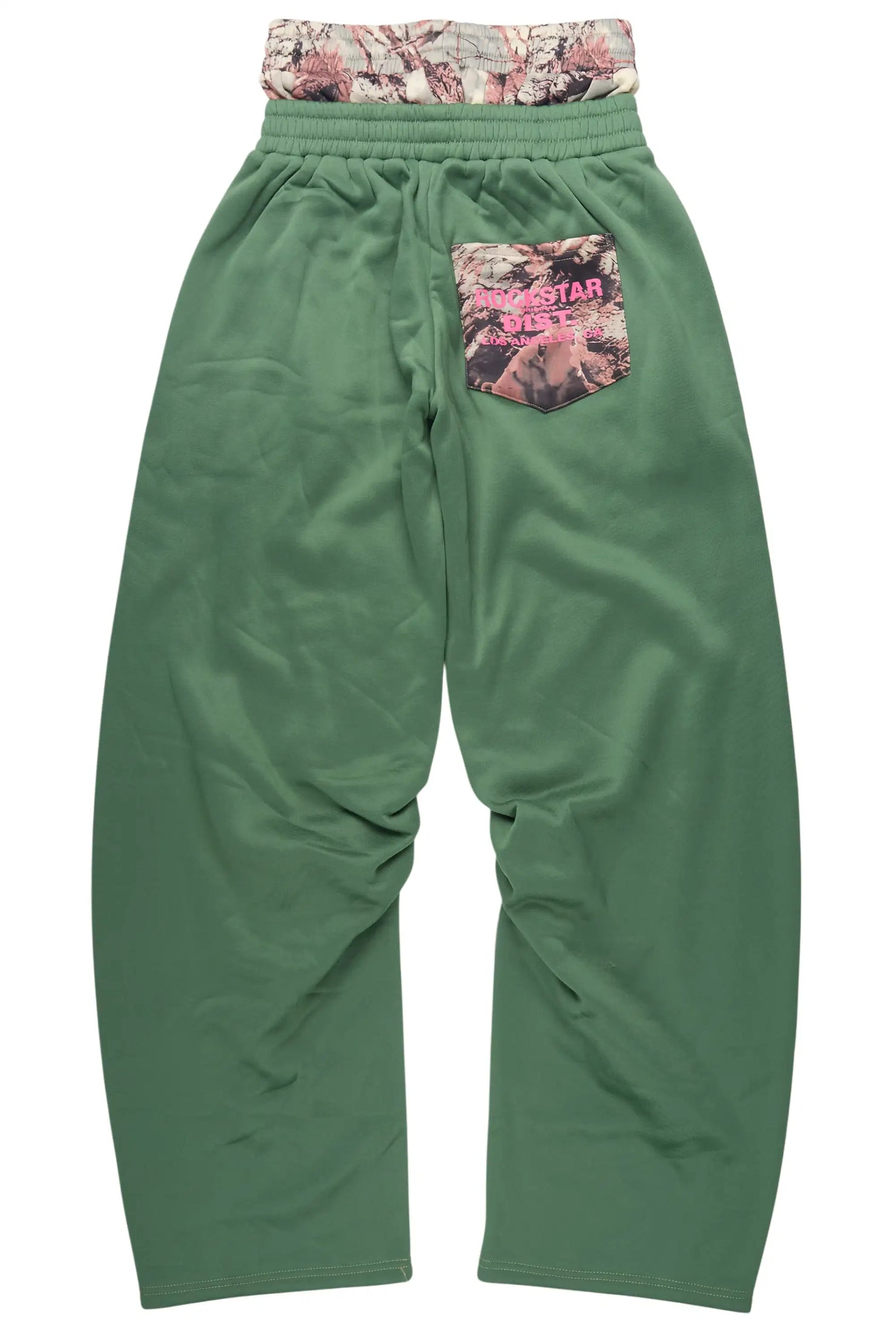 Canaan Tree Camo Double Waisted Baggy Track Pant