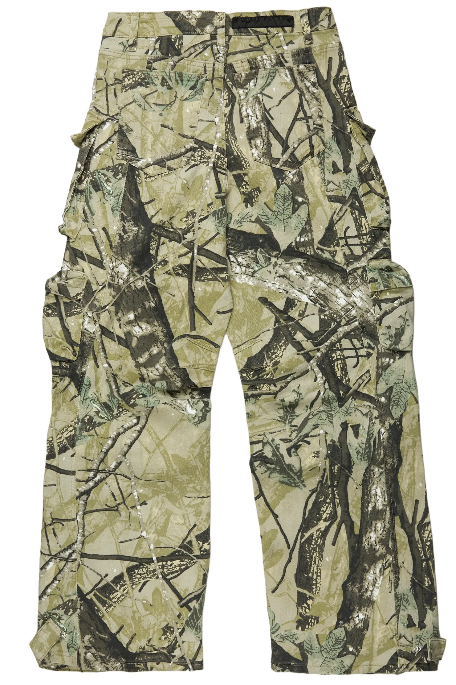 Mahesh Tree Camo Baggy Cargo Jean