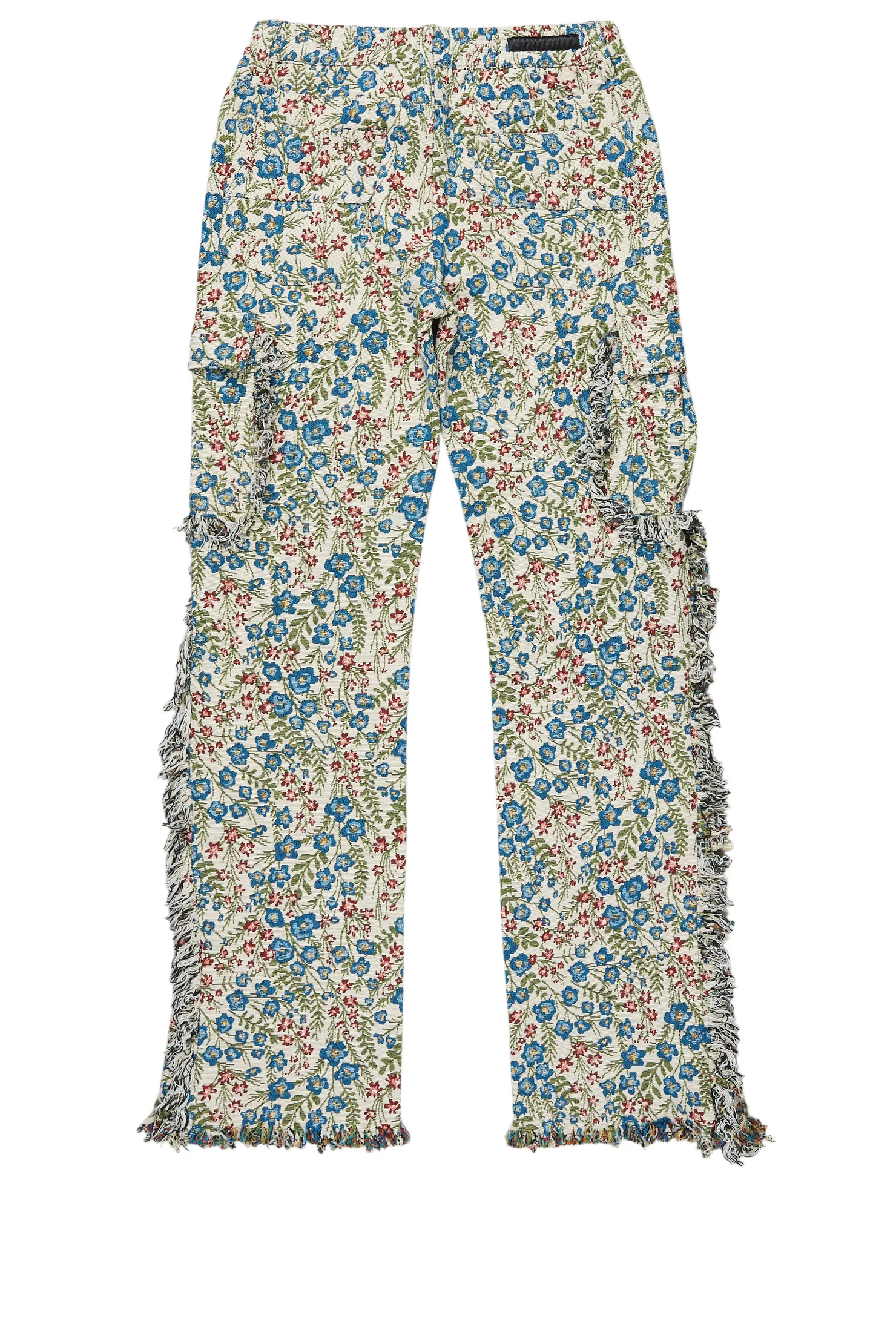 Boys Ayami Beige/Multi Slim Tapestry Flare Pants
