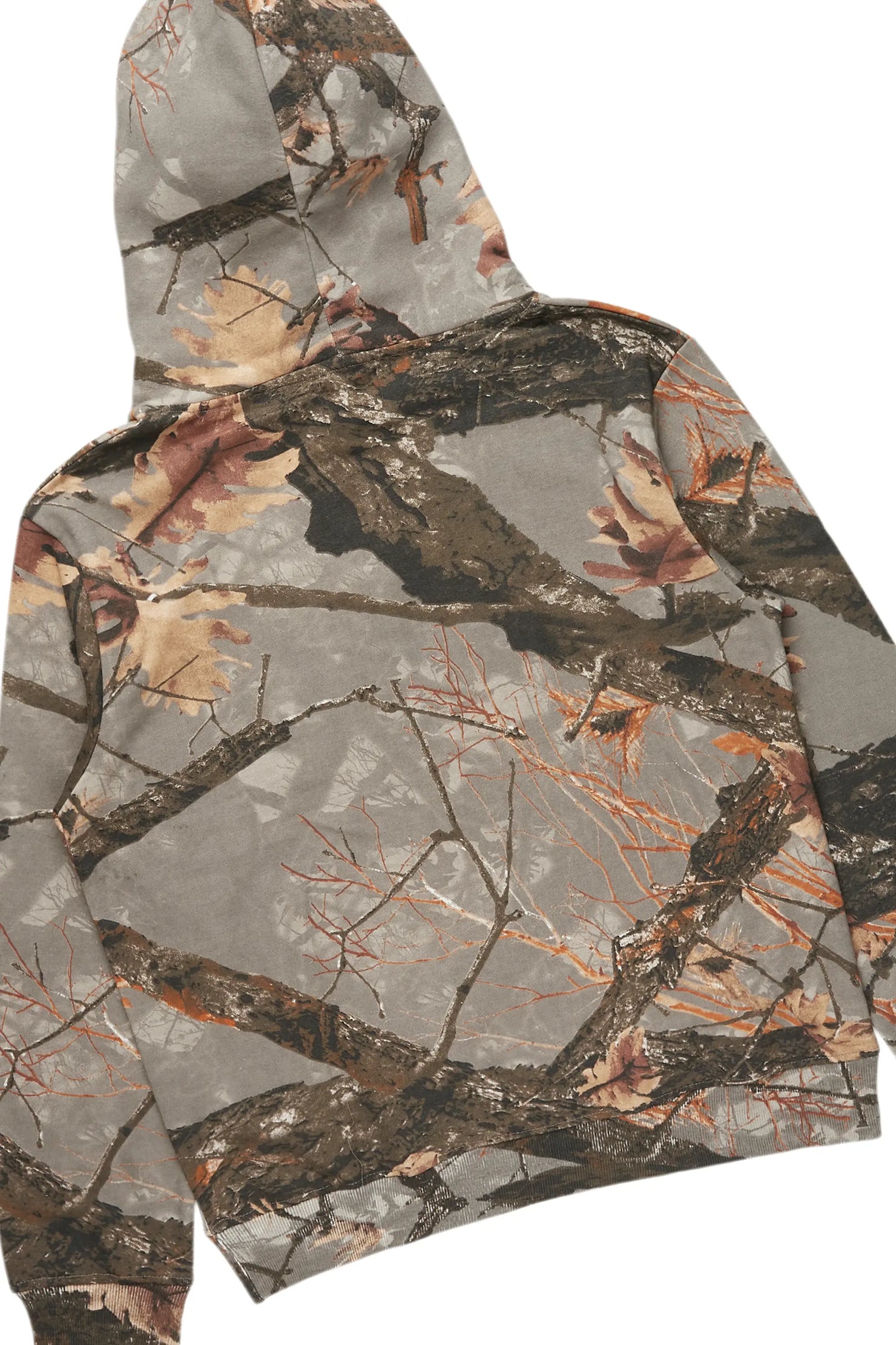 Tabby Beige Graphic Stacked Flare Track Set