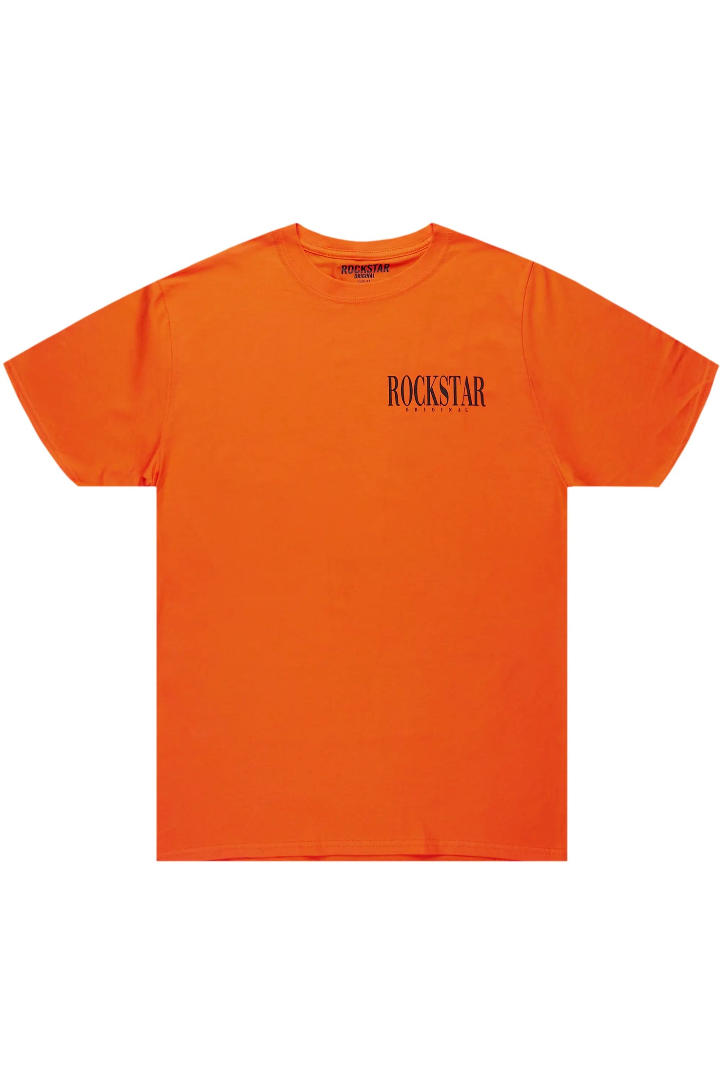 Dayte Nite Orange Graphic T-Shirt