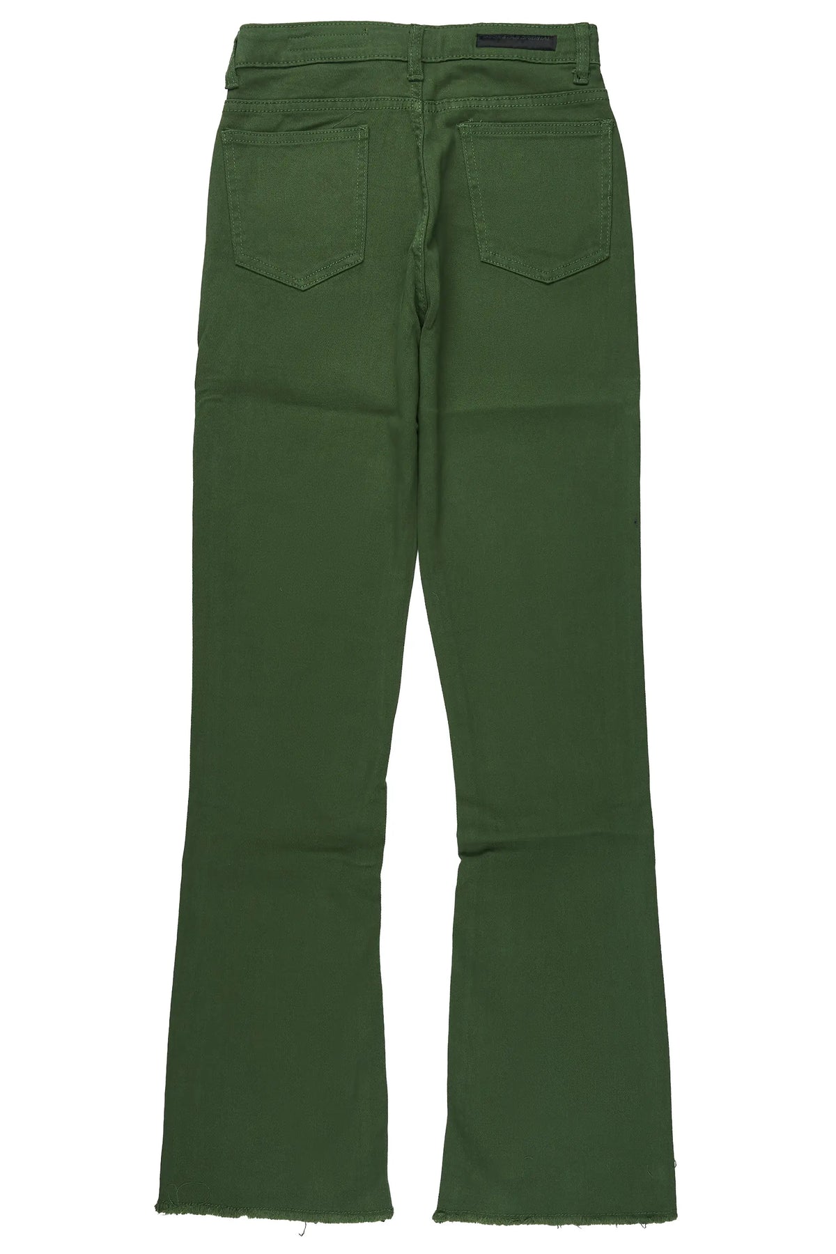 Boys Dag Olive 2.0 Stacked Flare Jean