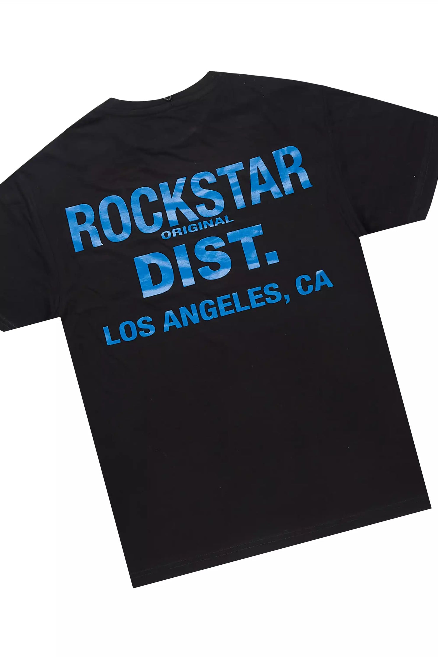 Andraila Black T-Shirt Short Set