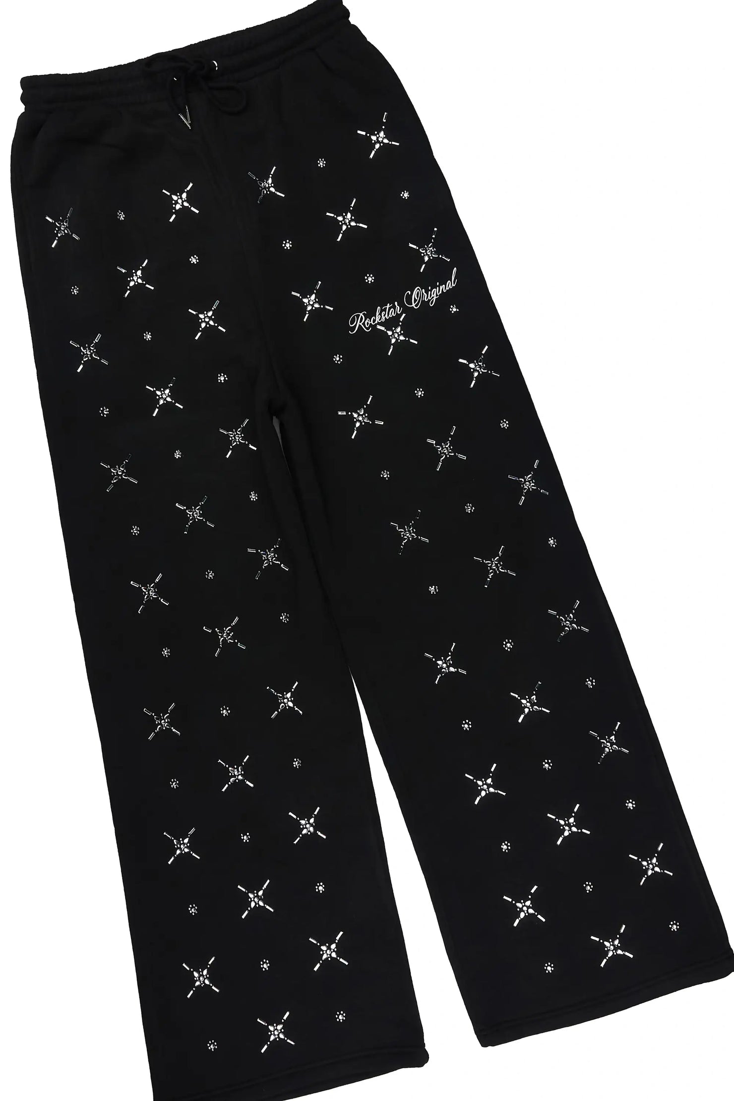 Laredo Black Rhinestone T-Shirt/Baggy Track Set