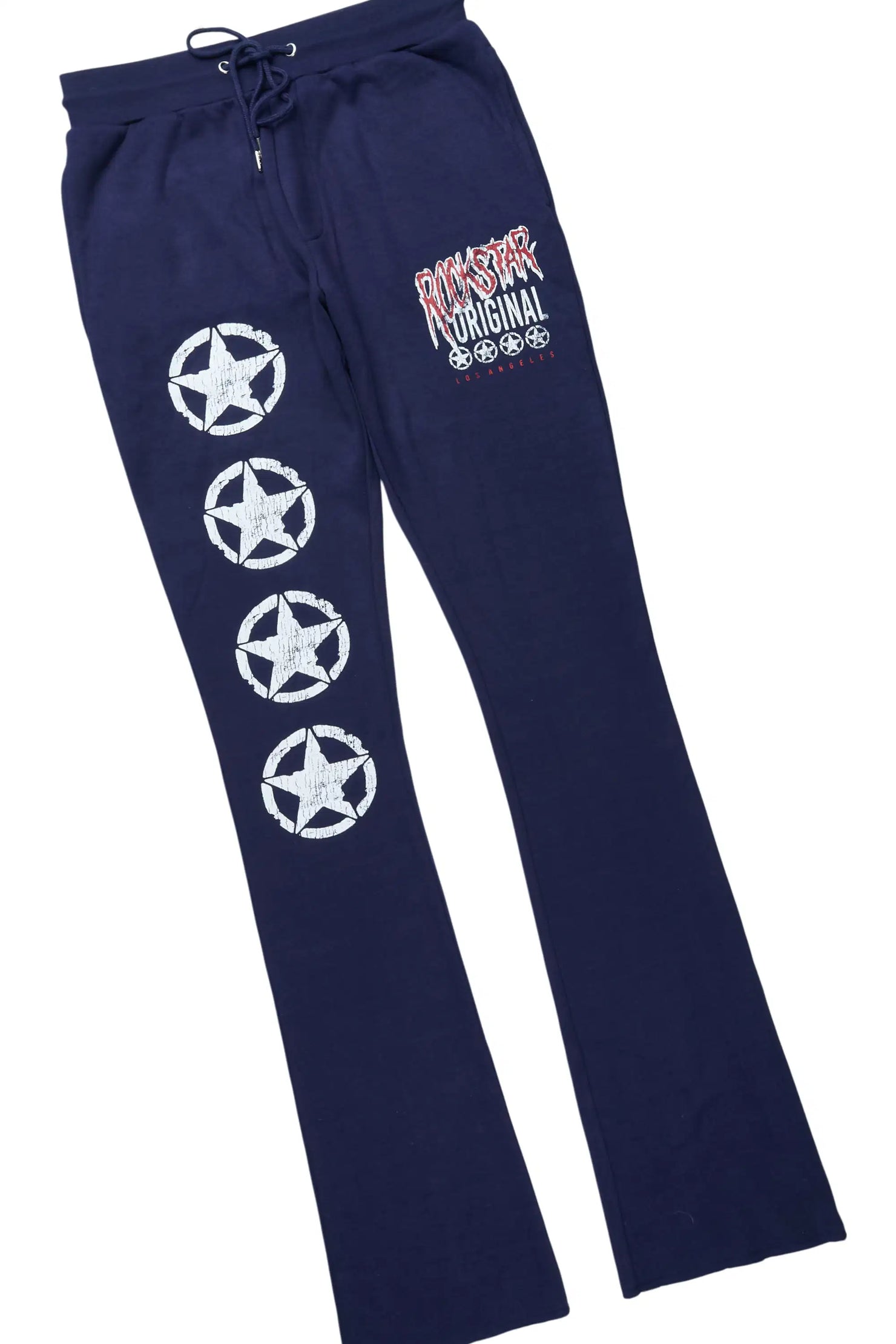 Wizzurd Navy/Red Hoodie Stacked Track Set