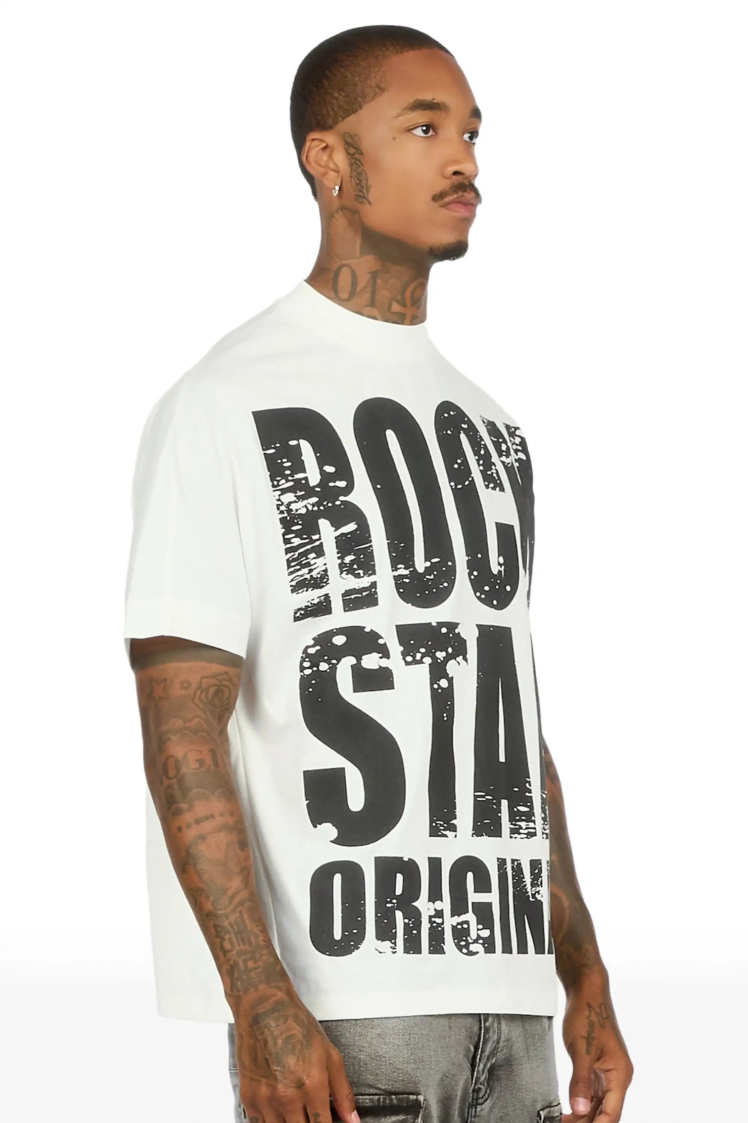 Higantic White Dolman T-Shirt
