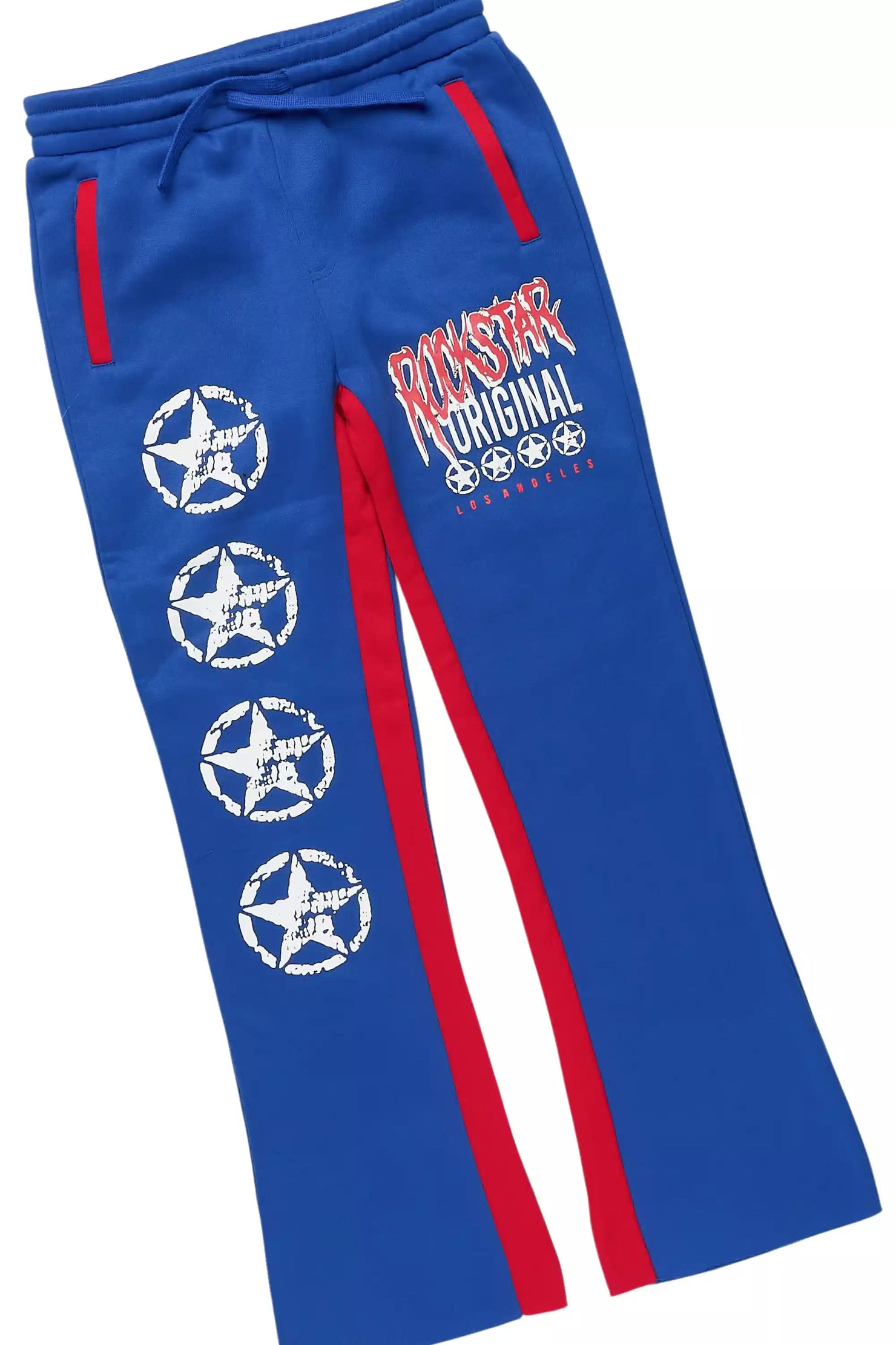 Boys Wizzurd Grey/Blue Stacked Track Set