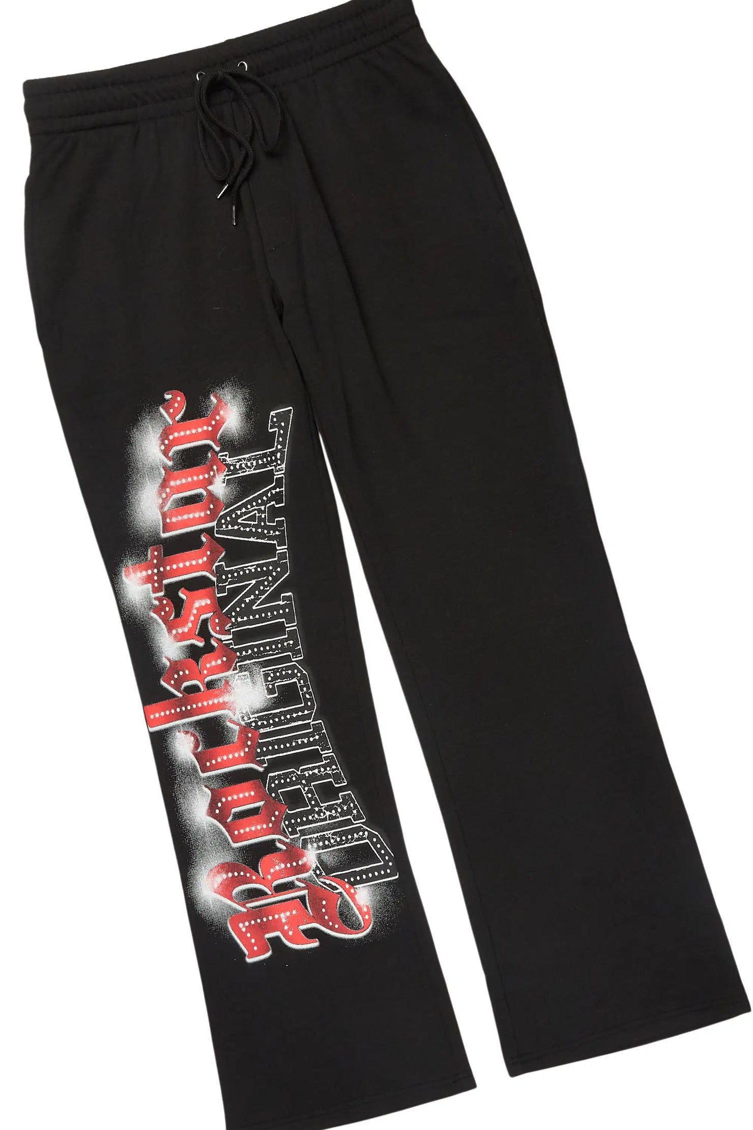 Graive Black Hoodie/Baggy Pant Track Set