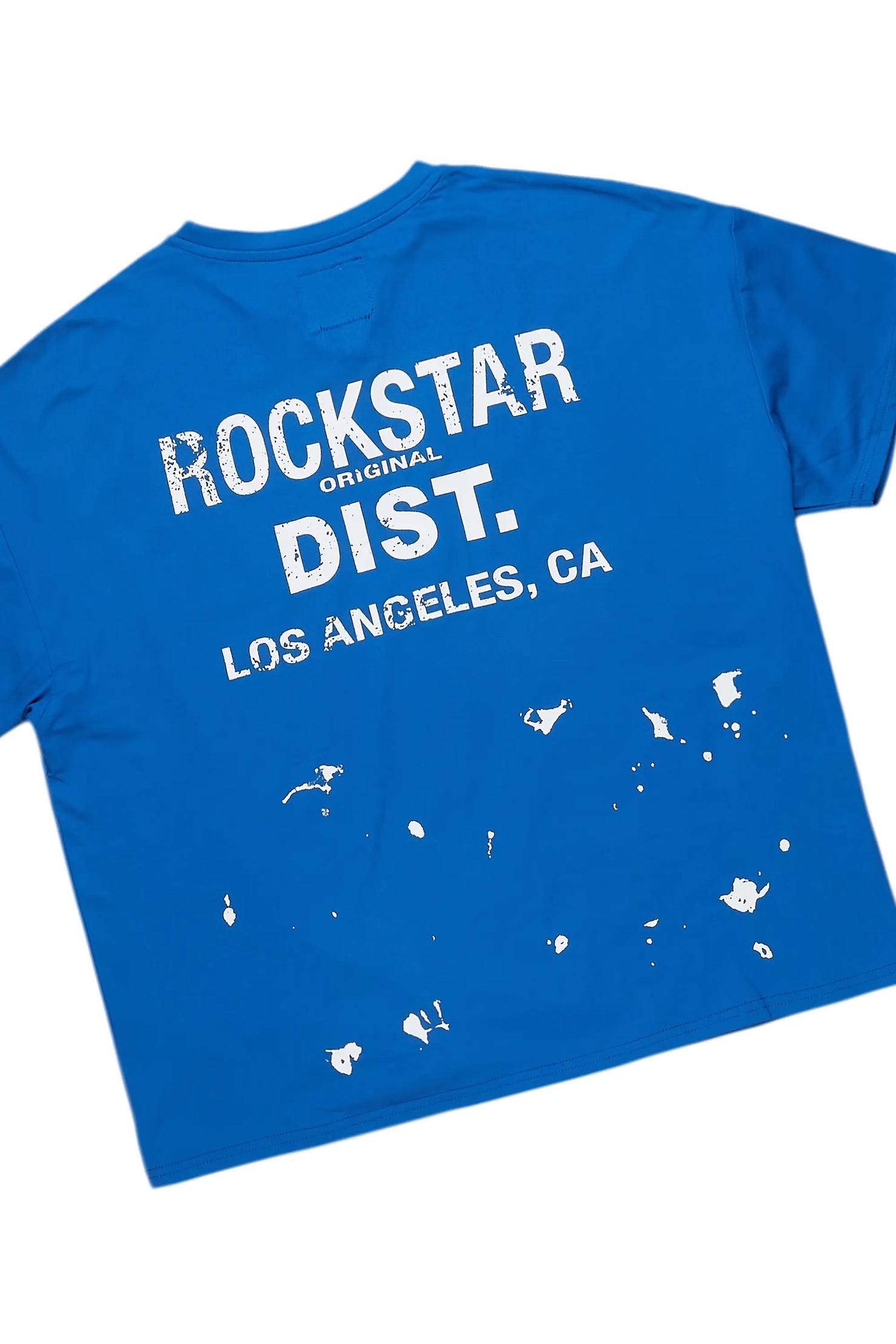 Living For It Royal Blue Bike Short Set