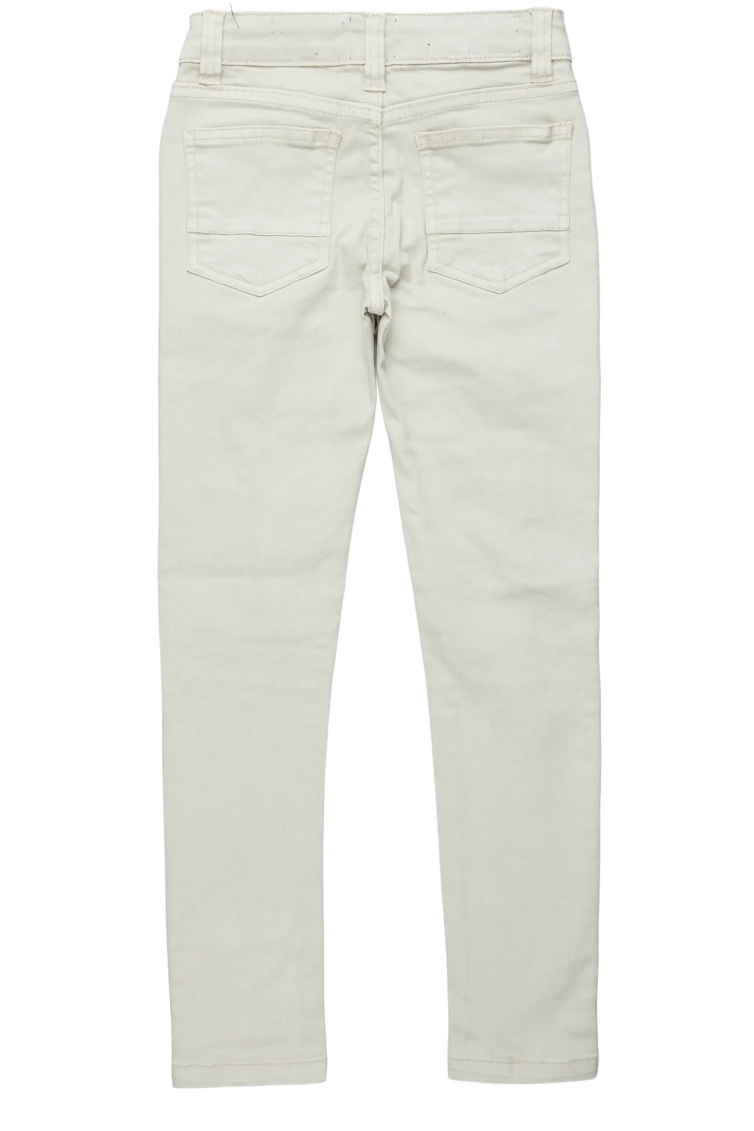 Boys Bolko Beige Frayed Slim Fit Jean