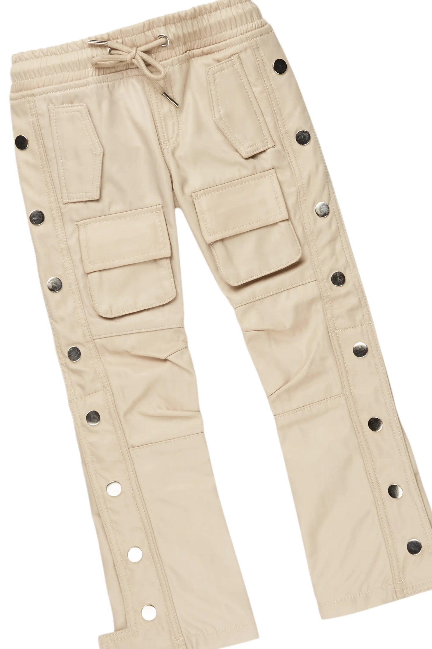 Girls Lake Red T-Shirt/Stacked Nylon Flare Set