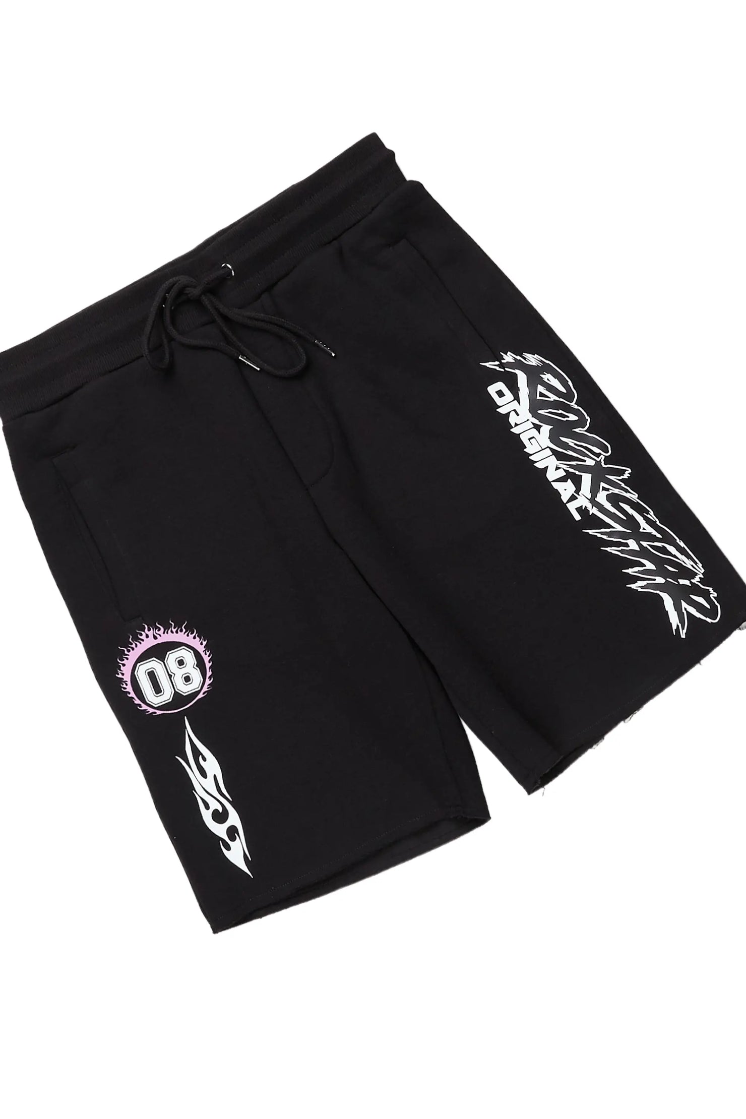 Draven 2.0 Black T-Shirt Short Set