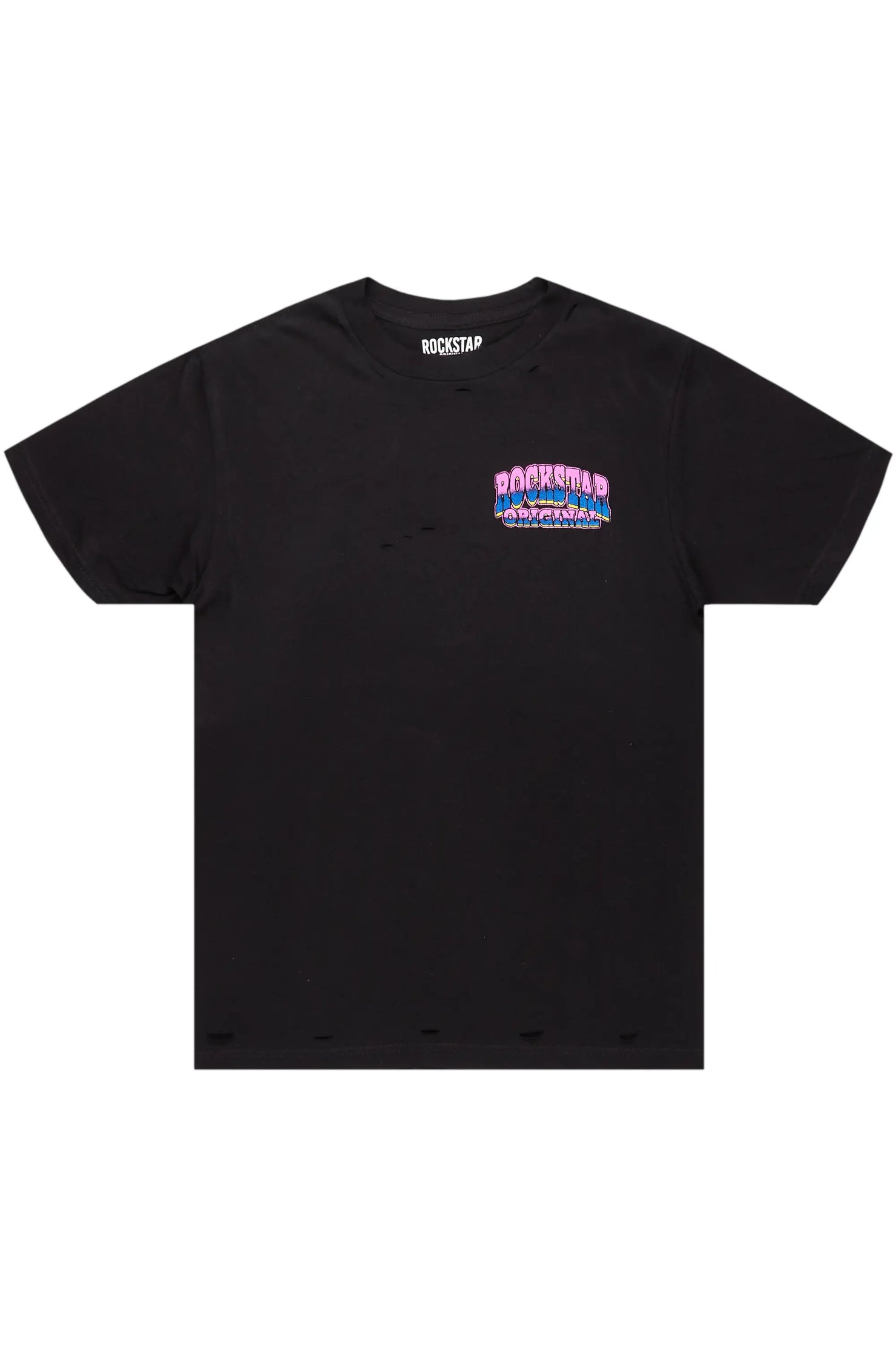 Switchin Black Graphic T-Shirt