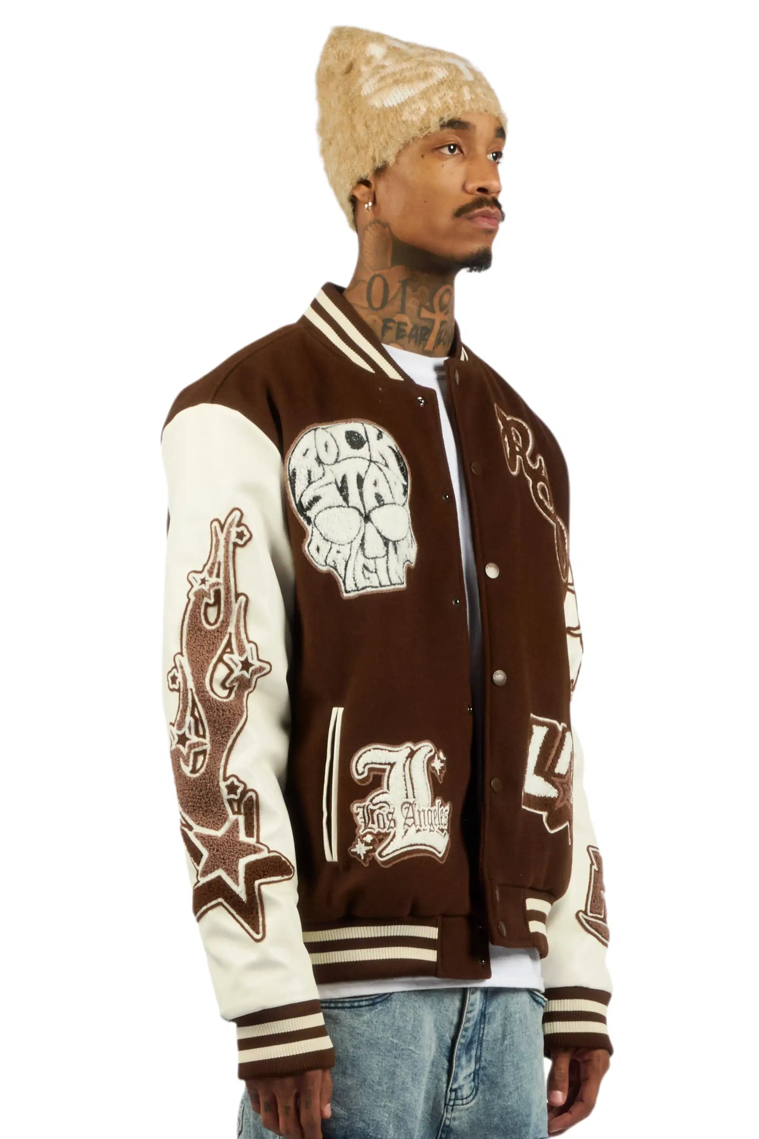 Legion Brown Varsity Jacket
