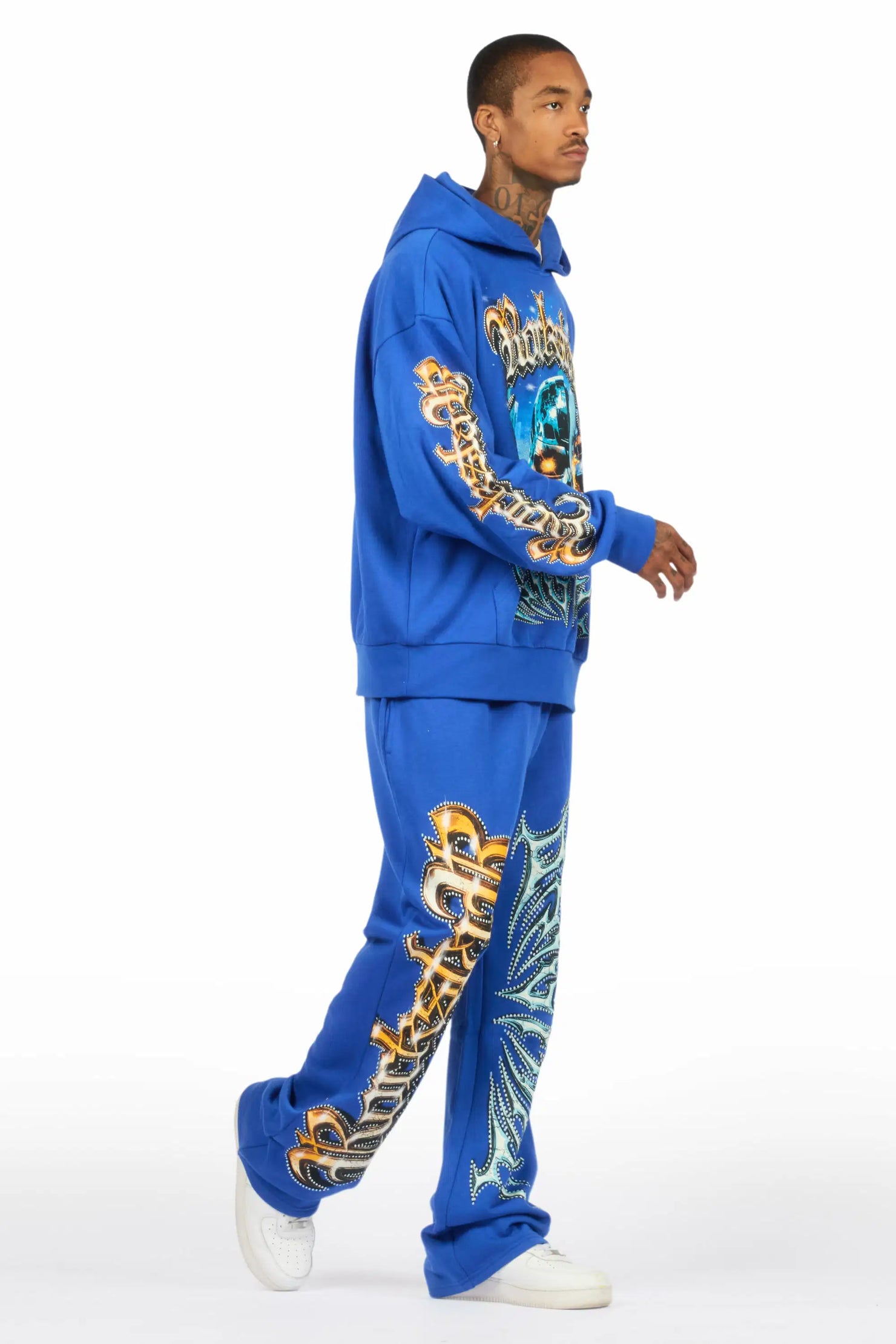 Mesin Royal Hoodie/Baggy Pant Track Set