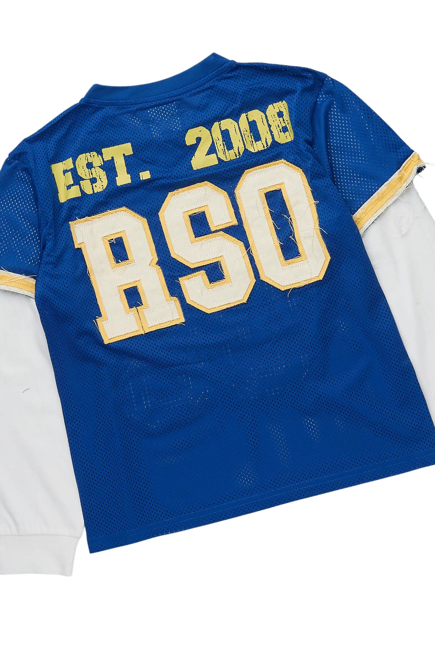 Boys Deston Royal Double Layer T-Shirt/Baggy Pant Set
