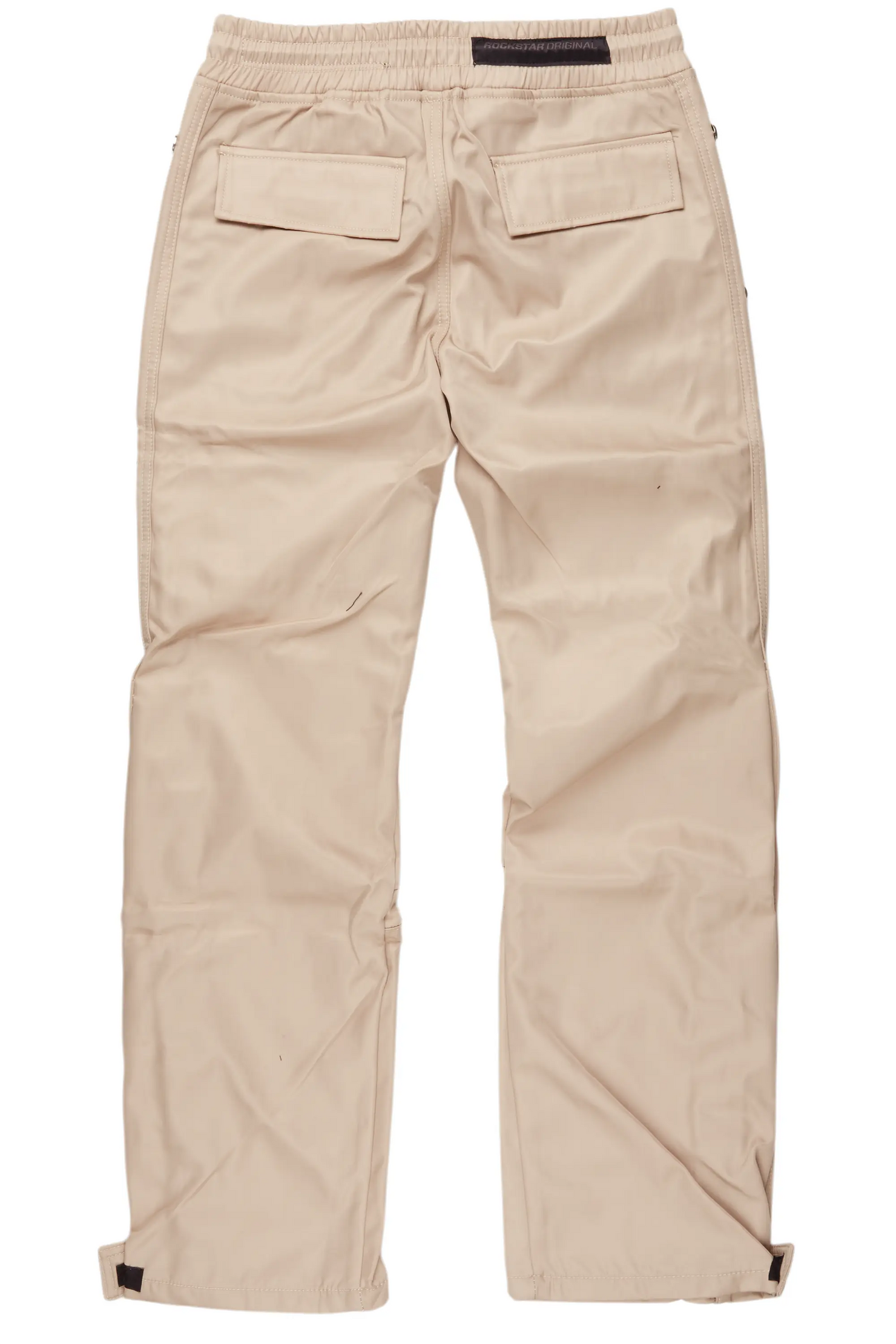 Yuri Beige Nylon Pants