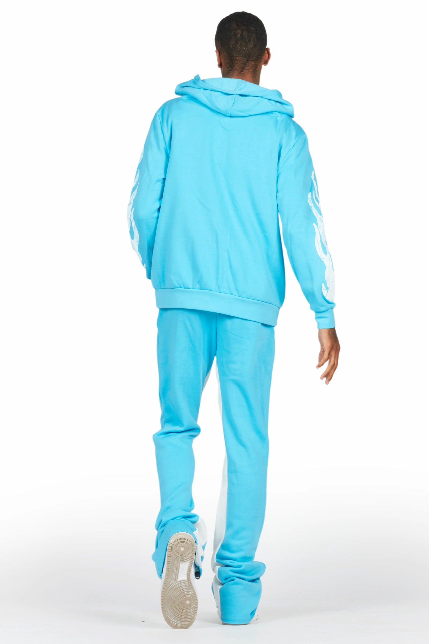 Amos Blue Hoodie/Baggy Track Pant Set