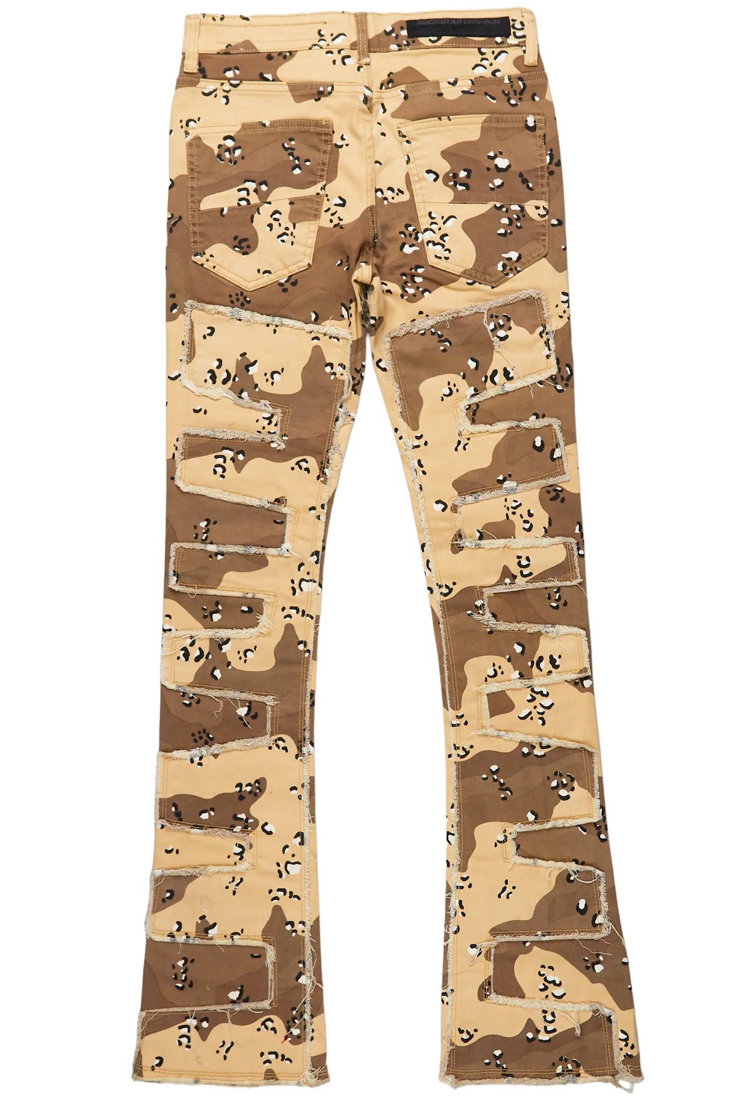 Shake Desert Camo Stacked Flare Jean