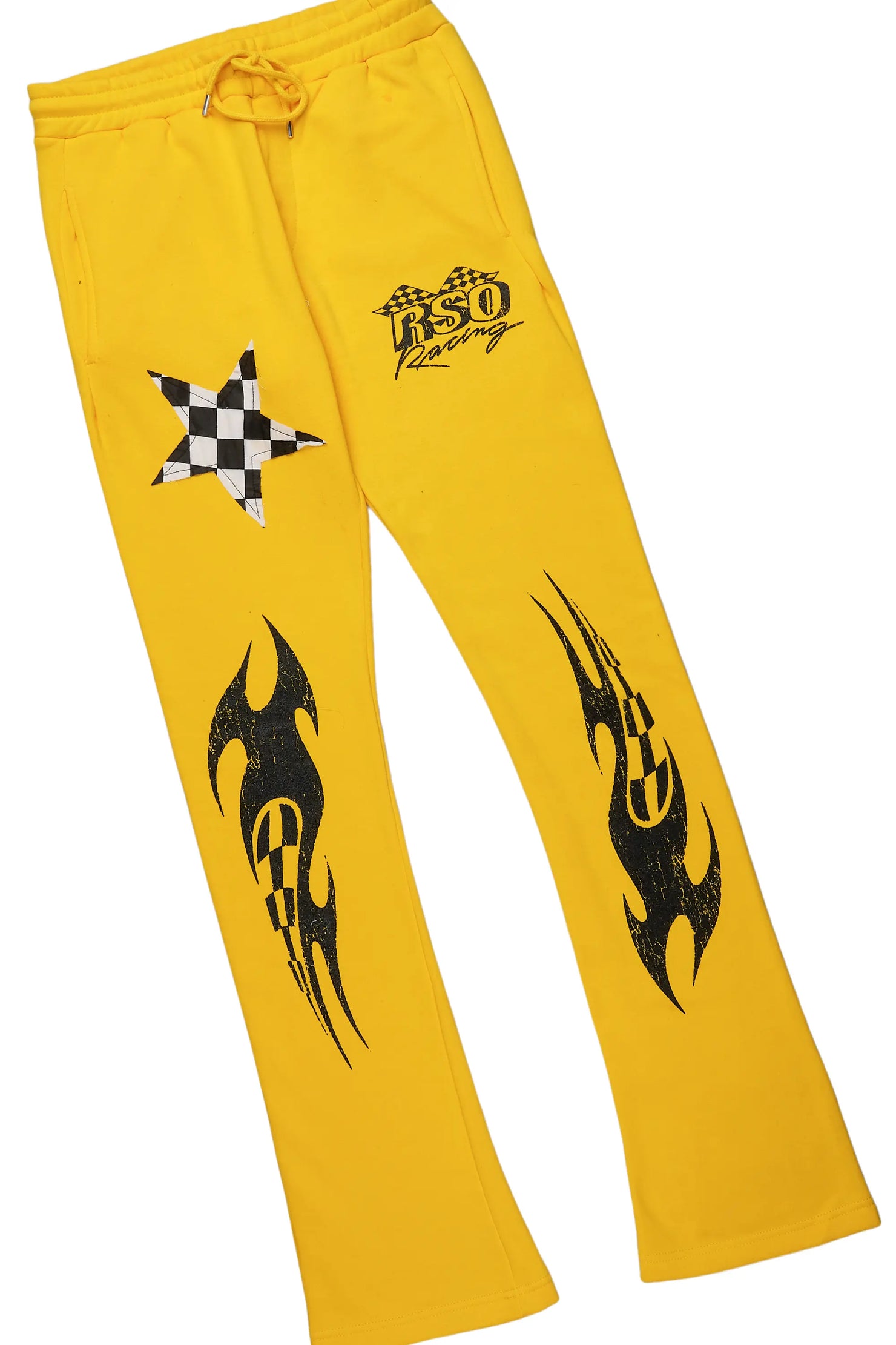 Garo Black/Yellow T-Shirt/Stacked Flare Track Set