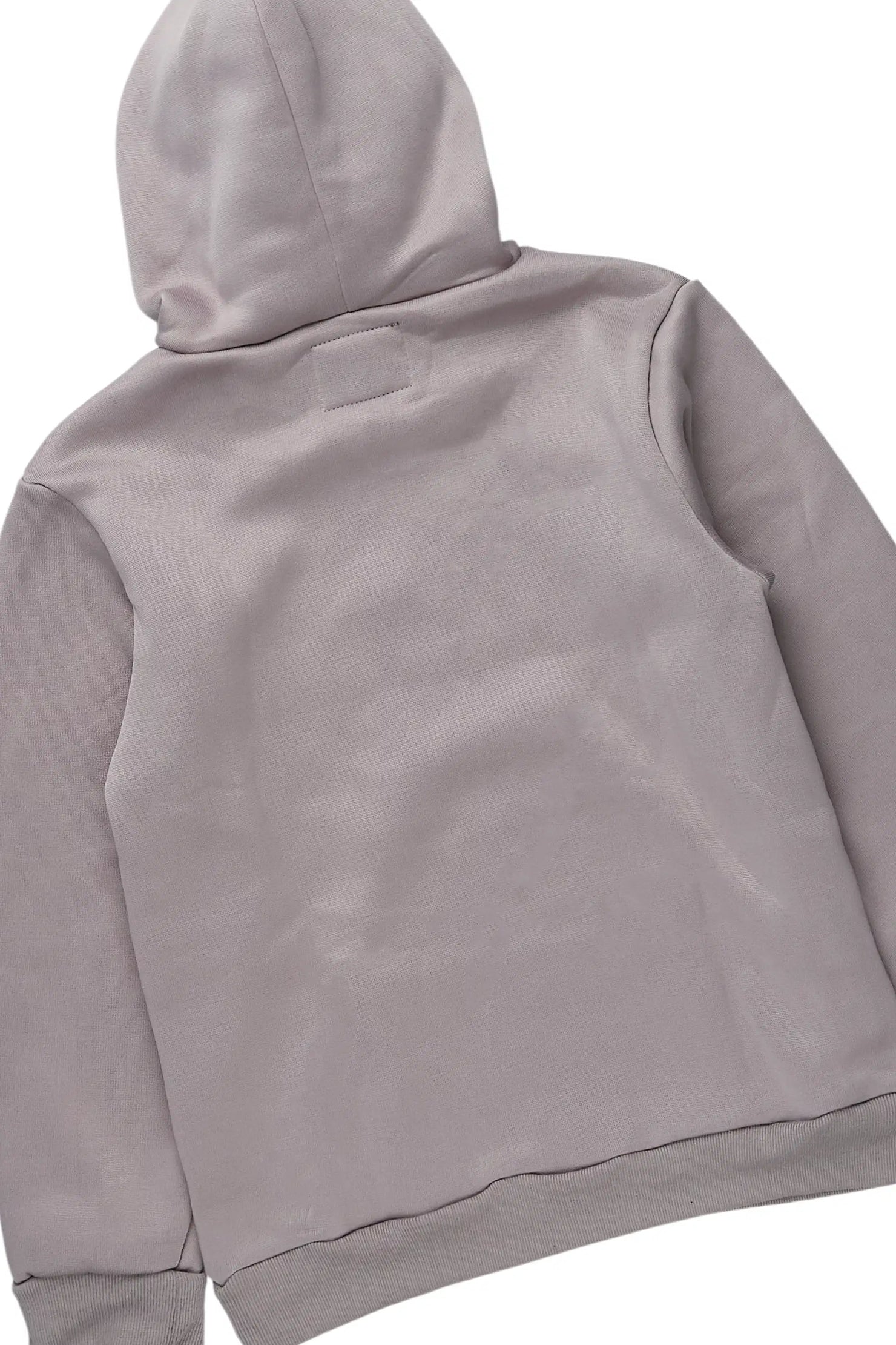 Boys M4 Toys Vintage Grey/Black Hoodie Stacked Track Set